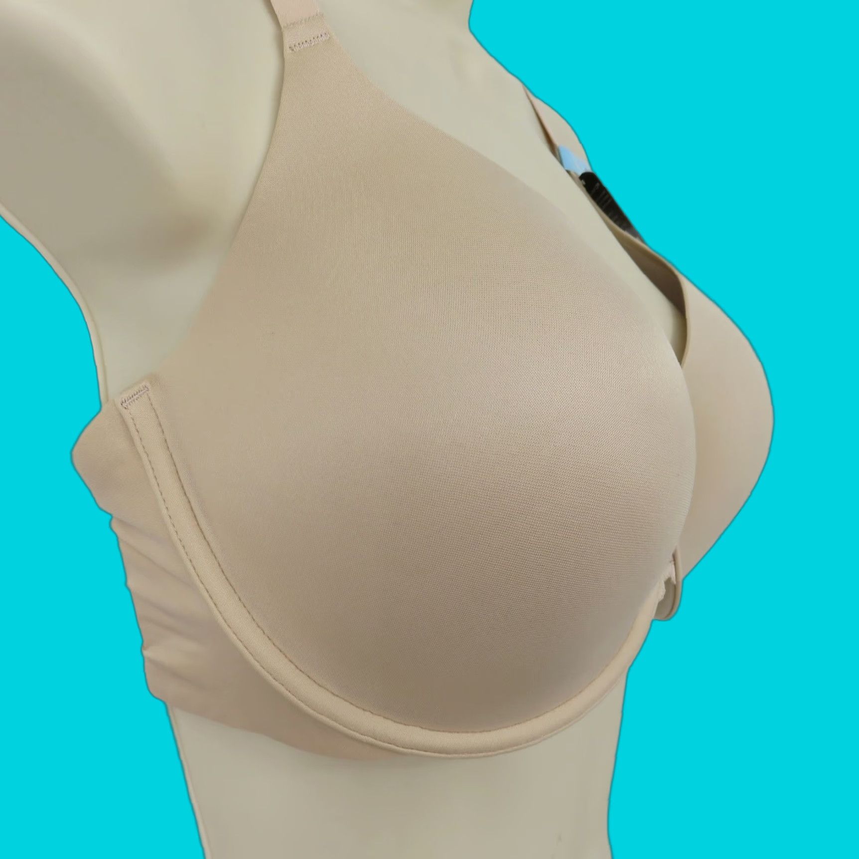 Maidenform Bra 40C DM0066 Beige Push Up Underwire Convertible Padded NEW NWT Womens