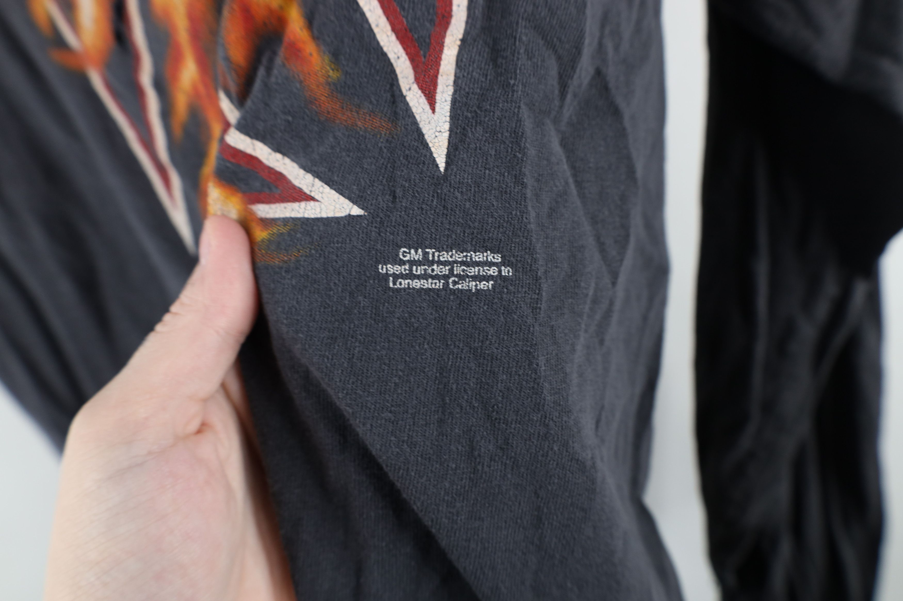 Vintage Vintage 90s Chevy GM Iron Cross Fire Long Sleeve T-Shirt Size US XL / EU 56 / 4 - 16 Thumbnail