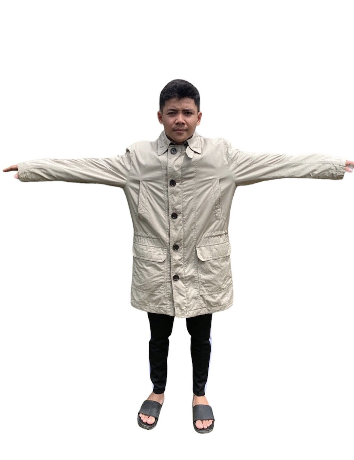 Burberry BURBERRY LONDON NOVA CHECK LONG JACKET Size US M / EU 48-50 / 2 - 10 Thumbnail
