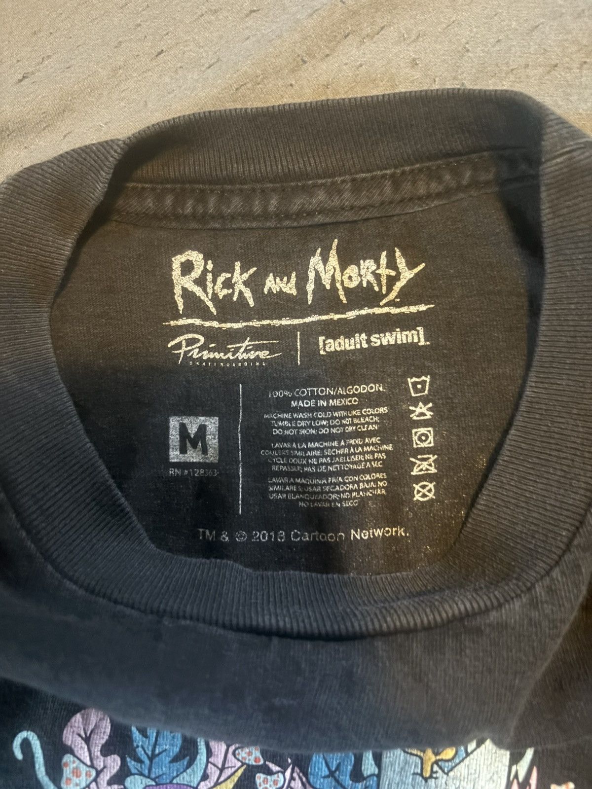 Primitive Black Rick and Morty Primitive long sleeve Size US M / EU 48-50 / 2 - 3 Thumbnail