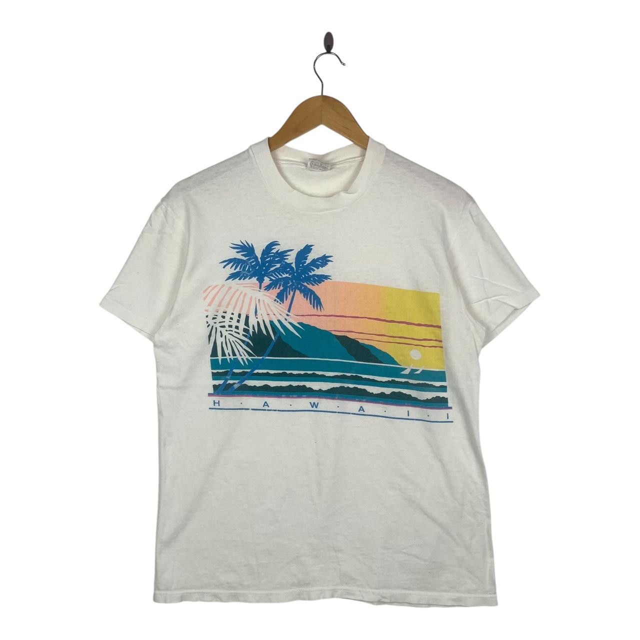 Vintage 80’ STEDMAN HAWAII SURF Sunset Painting Tee