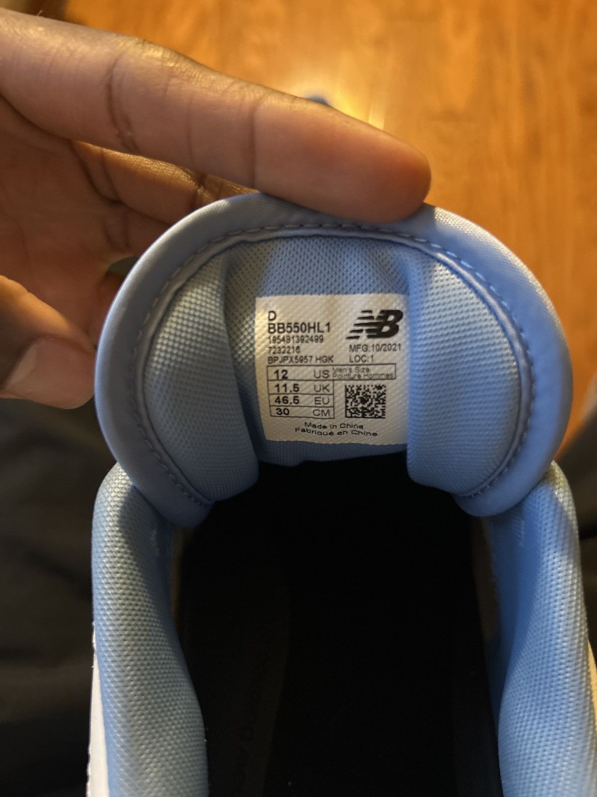 New Balance New Balance Team Carolina Blue Size US 12 / EU 45 - 6 Thumbnail