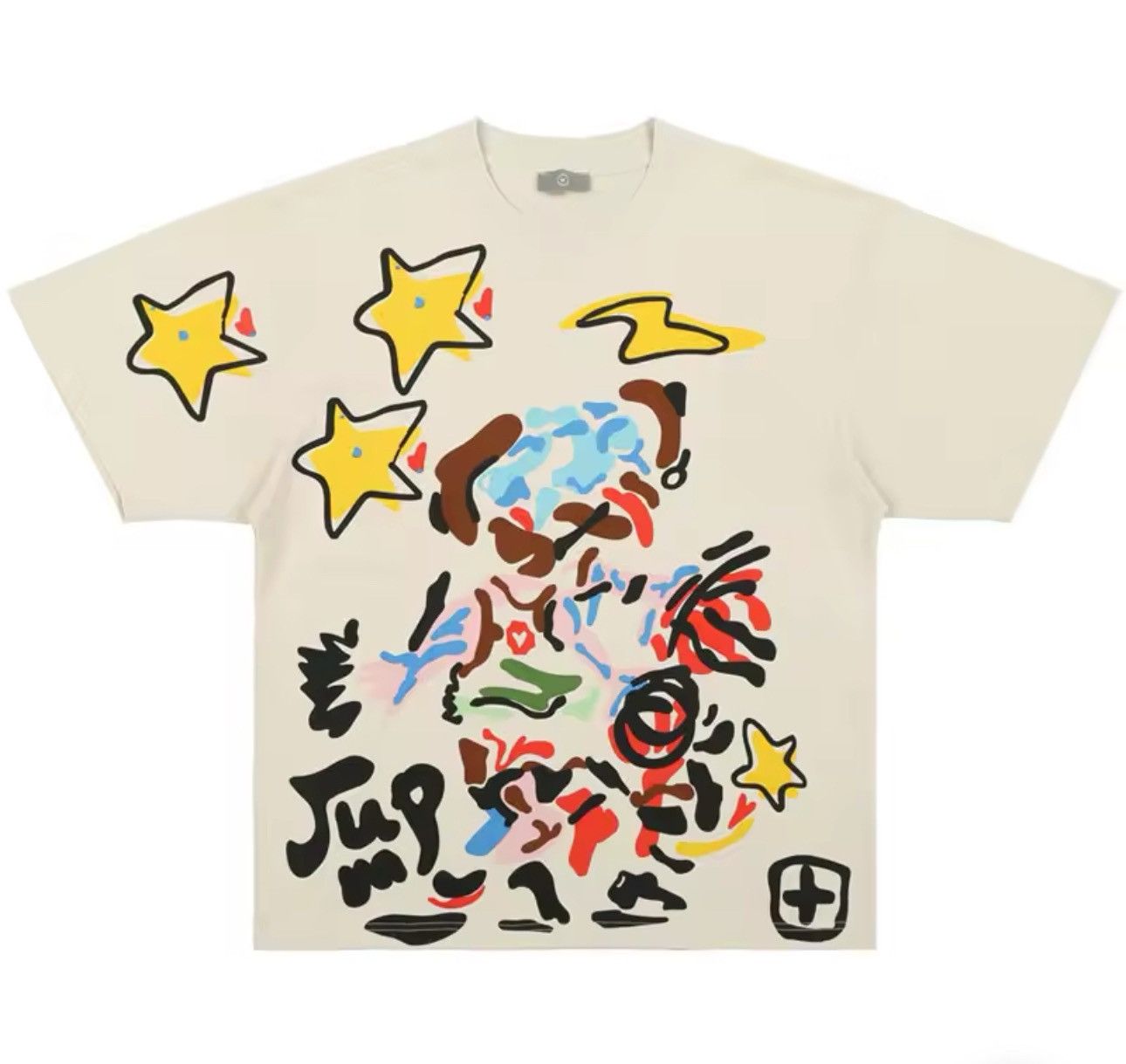 Japanese Brand Cartoon Hip Hop Graffiti y2k Streetwear T Shirt Size US XL / EU 56 / 4 - 1 Thumbnail