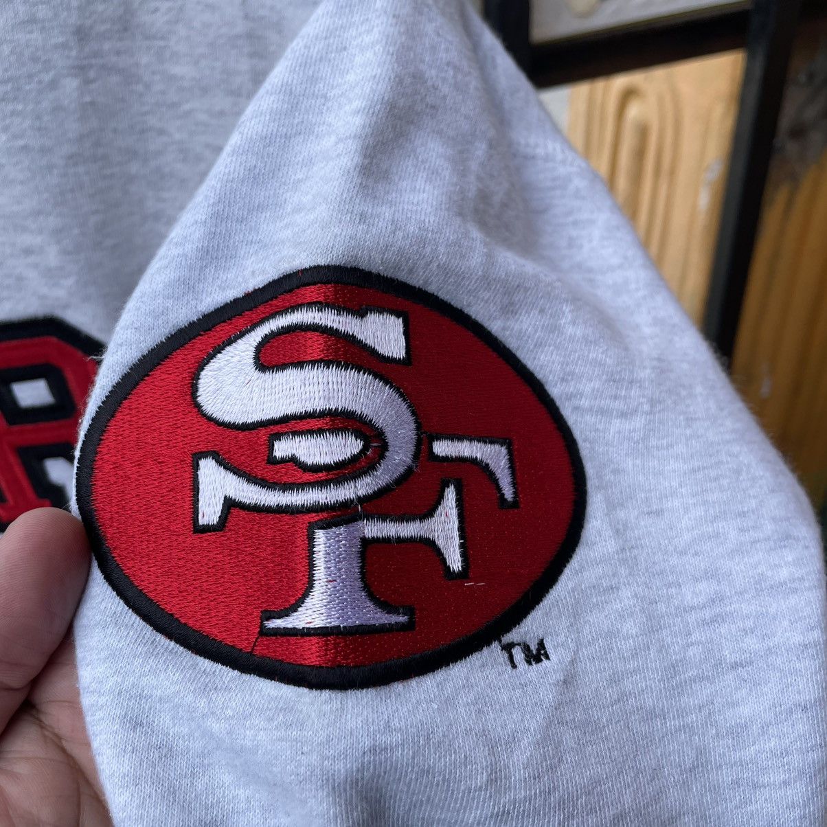 Starter 🔥Vintage 90s San Francisco 49ers Big Logo Boxy Sweatshirts Size US M / EU 48-50 / 2 - 9 Thumbnail