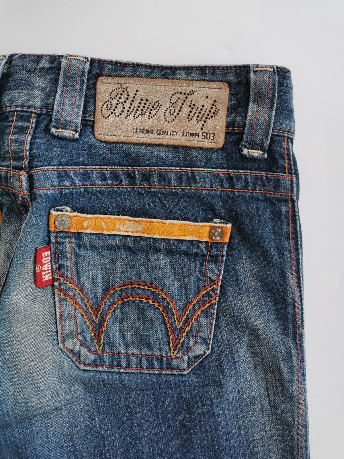 Edwin Edwin Bootcut Bush Denim Jeans Size 28" / US 6 / IT 42 - 7 Thumbnail