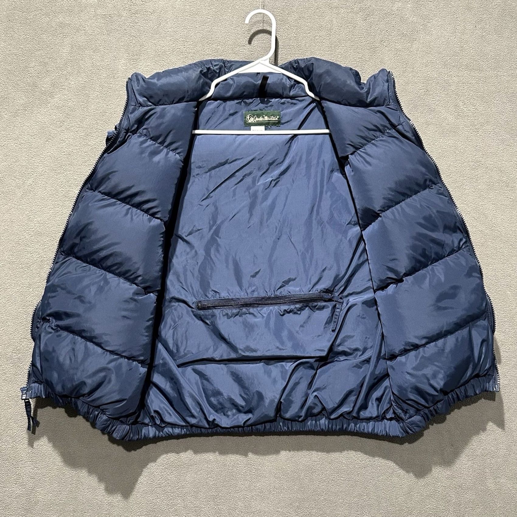 Vintage VINTAGE Gander Mountain Vest Mens XL Blue Down Filled Puffer Sleeveless Size US XL / EU 56 / 4 - 3 Thumbnail