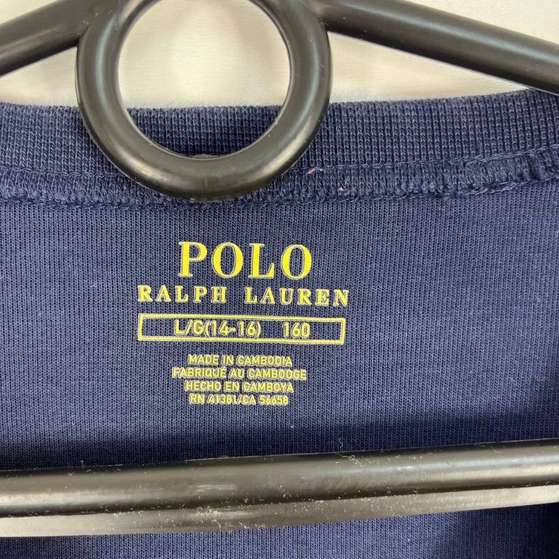 Polo Ralph Lauren Polo Ralph Lauren Luxury Crew Neck Sweatshirt Navy Size L Size US S / EU 44-46 / 1 - 3 Thumbnail