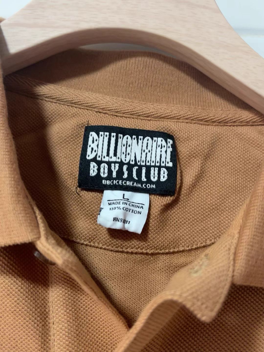 Billionaire Boys Club BBC ICECREAM Rubber Logo Astronaut Short Sleeve Polo Shirt Size US L / EU 52-54 / 3 - 3 Thumbnail