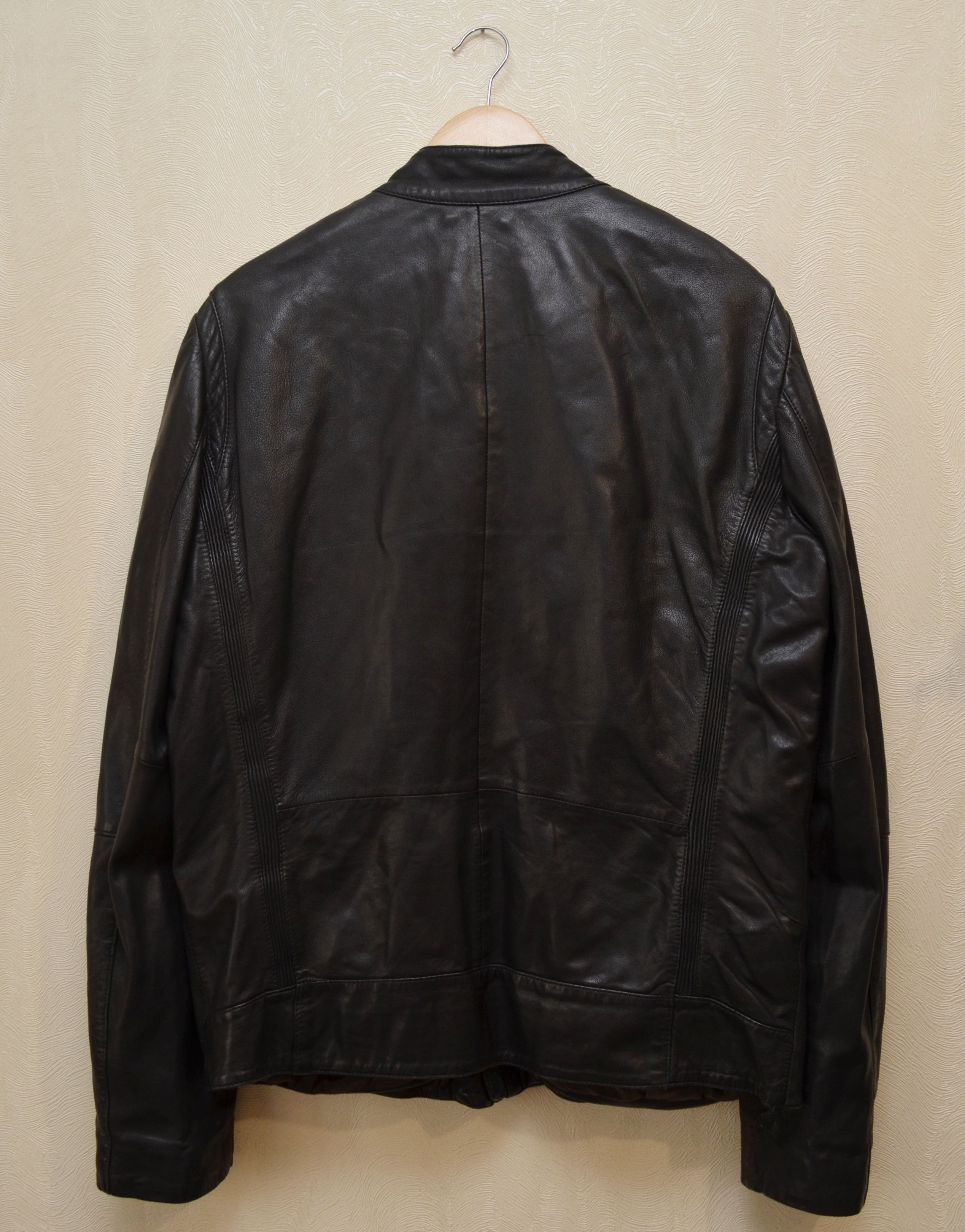 IKKS IKKS Lamb Leather Black Jacket Size XL RARE Size US XL / EU 56 / 4 - 6 Thumbnail