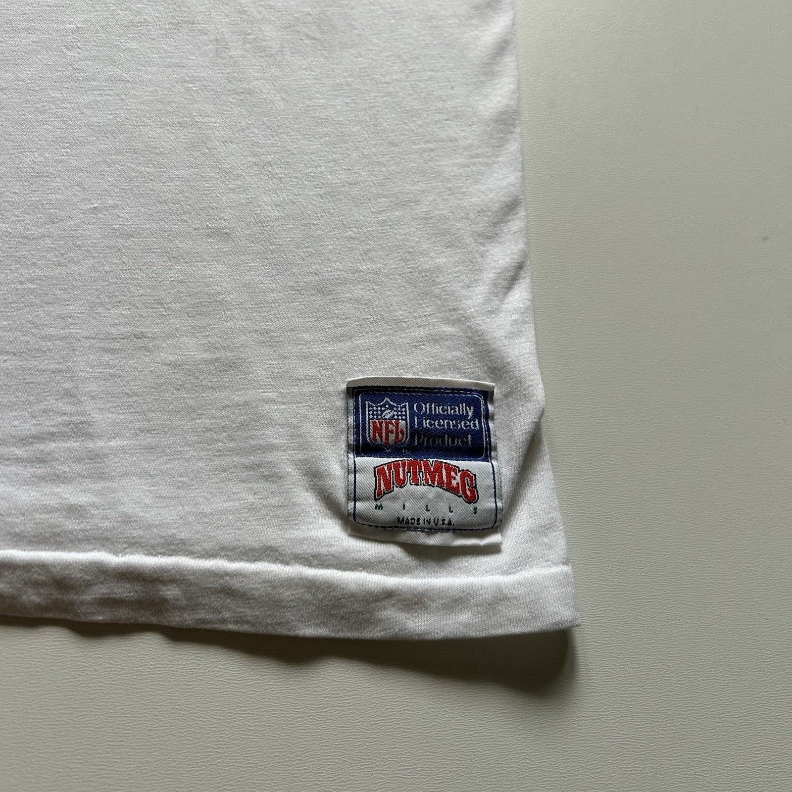 NFL Vintage 90s New England Patriots Snoopy NFL T Shirt XL Rare Size US XL / EU 56 / 4 - 3 Thumbnail