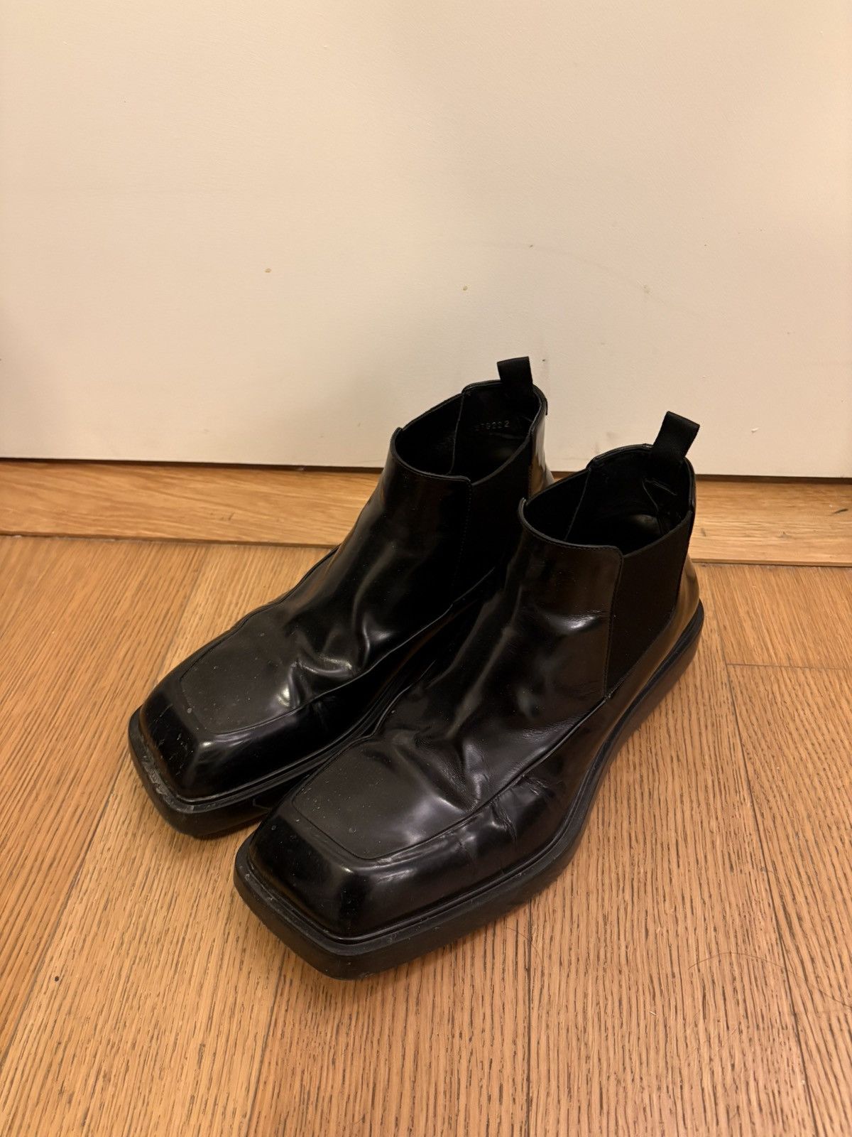 Prada Prada Brushed leather Chelsea boots Size US 10 / EU 43 - 1 Thumbnail