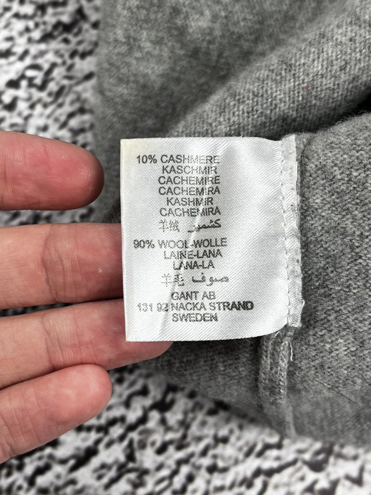 Gant Vintage Y2K Gant cashmere wool old money style vest Size L / US 10 / IT 46 - 5 Thumbnail