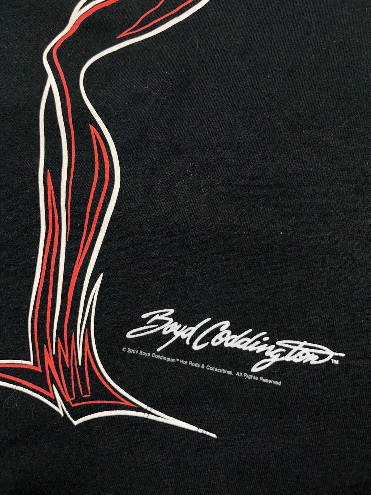 Giant Vintage 2004 Boyd Coddington T-shirt Giant Designer Hot Rod Size US XL / EU 56 / 4 - 6 Thumbnail