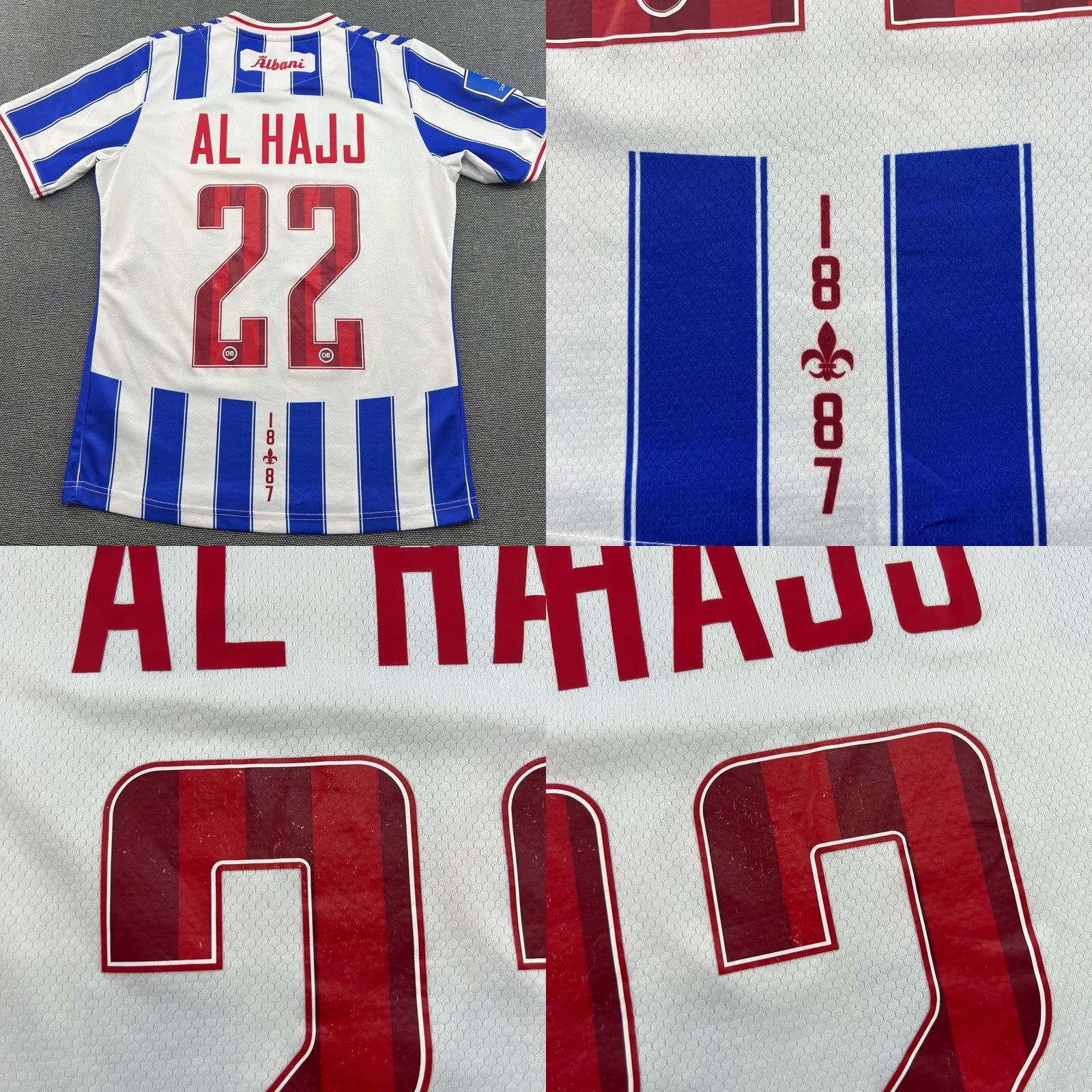 Hummel Hummel Odense 2023 2024 Home Remi Al Hajj Mens Football Jersey Small Super Liga Size US S / EU 44-46 / 1 - 9 Thumbnail