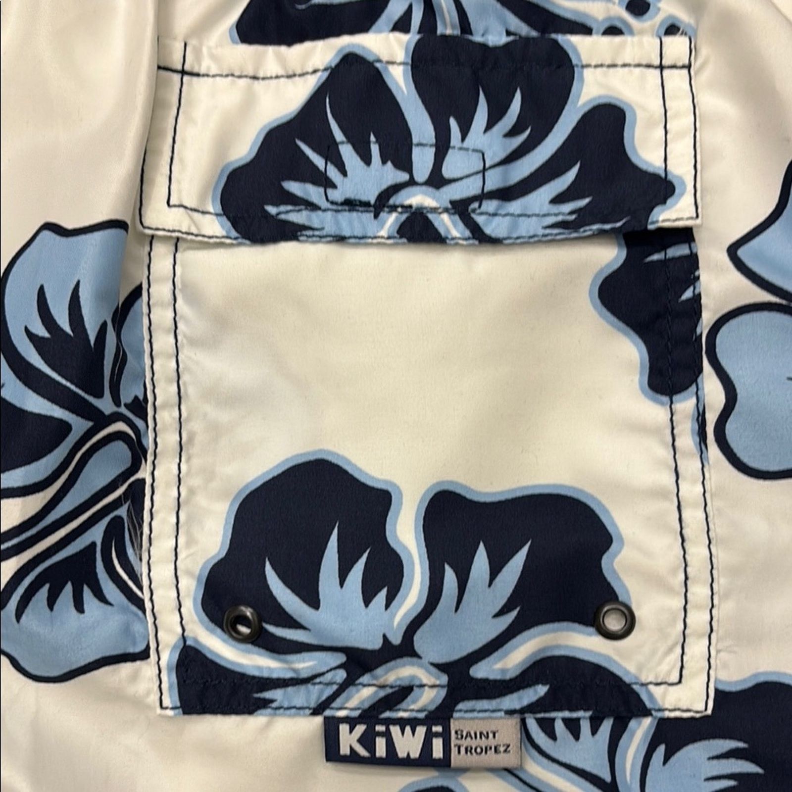 Other NWT Kikomo Blue Floral Swim Shorts Size XXL Size US 44 / EU 60 - 4 Thumbnail