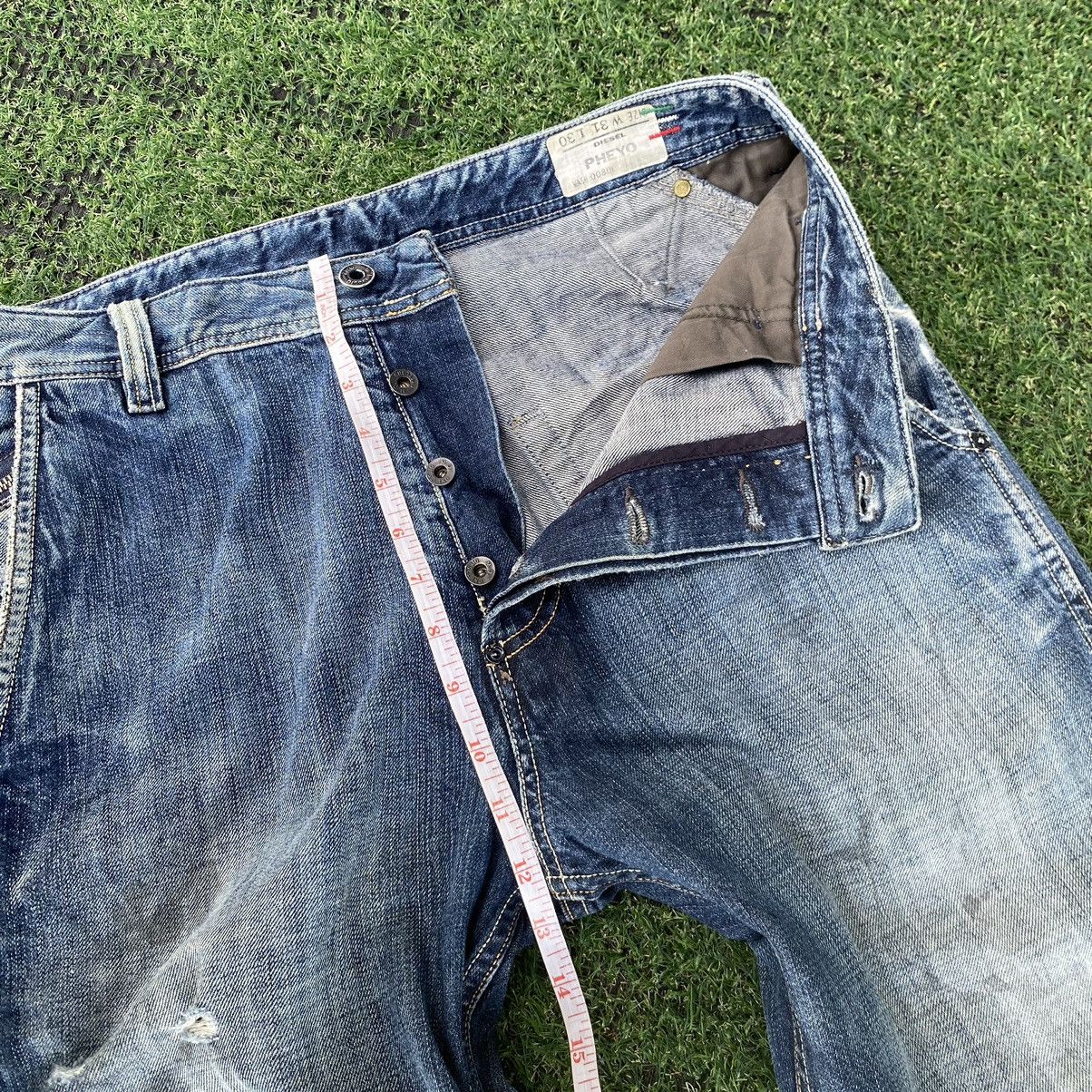 Diesel Thrashed Vintage Diesel Distressed Denim ERD GRUNGE GRAIL Size US 34 / EU 50 - 11 Thumbnail