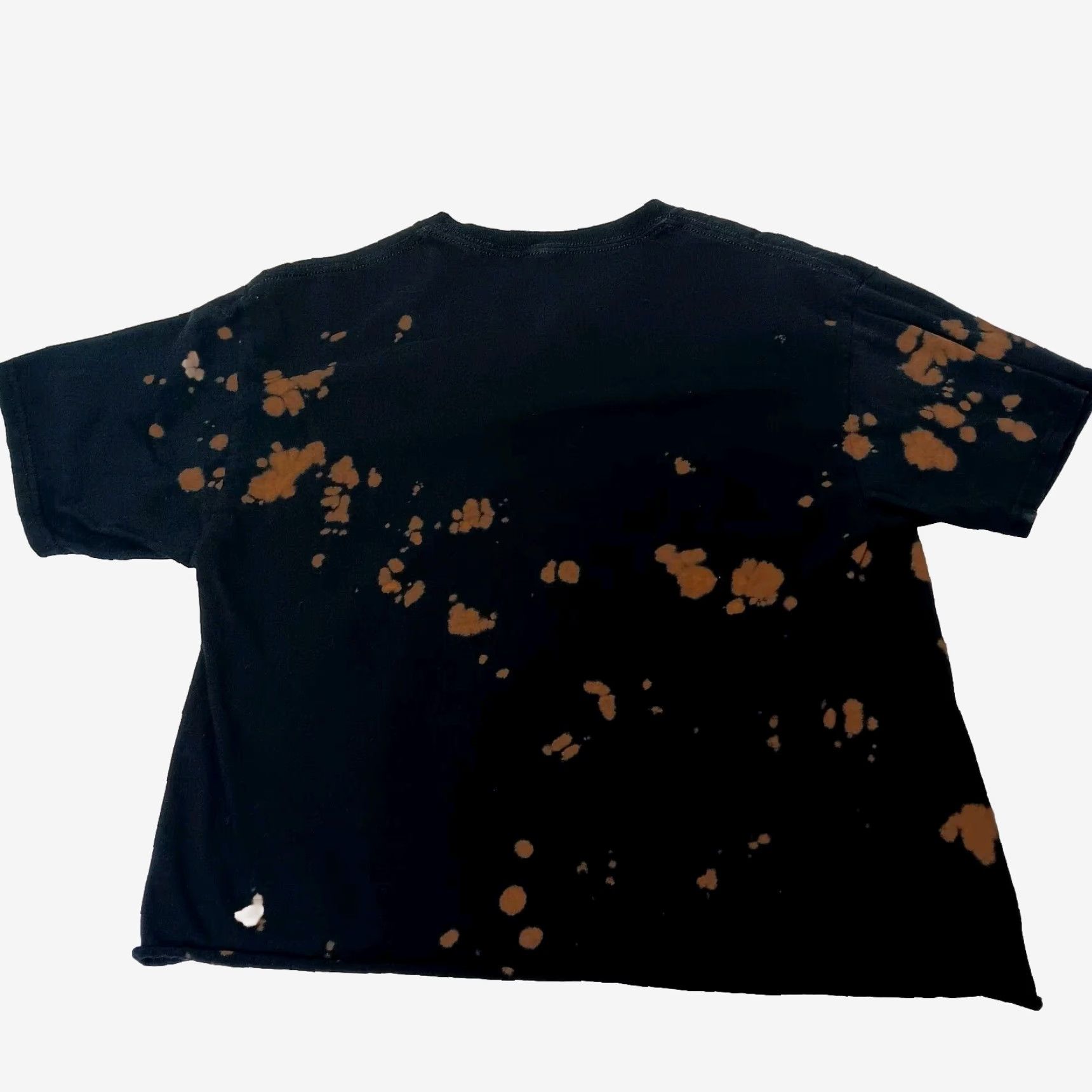 Born Betty Boop Born To Rule T Shirt M Black Cropped Bleach Dyed Motorcycle Biker Women Fleisher Studios Size M / US 6-8 / IT 42-44 - 3 Thumbnail