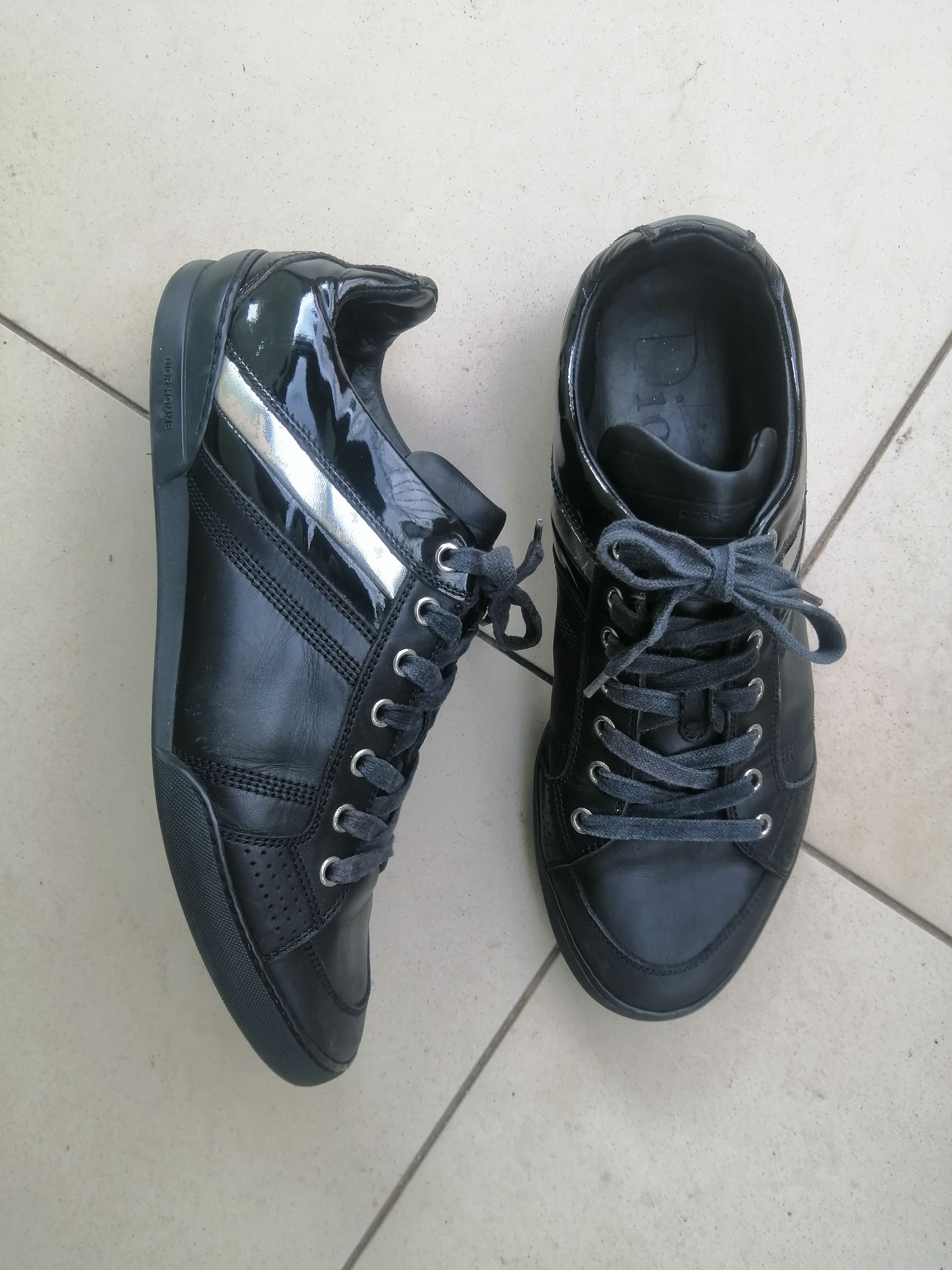 Dior Dior Homme B18 Hedi Slimane Archive Leather Black EU41 Size US 8 / EU 41 - 1 Thumbnail