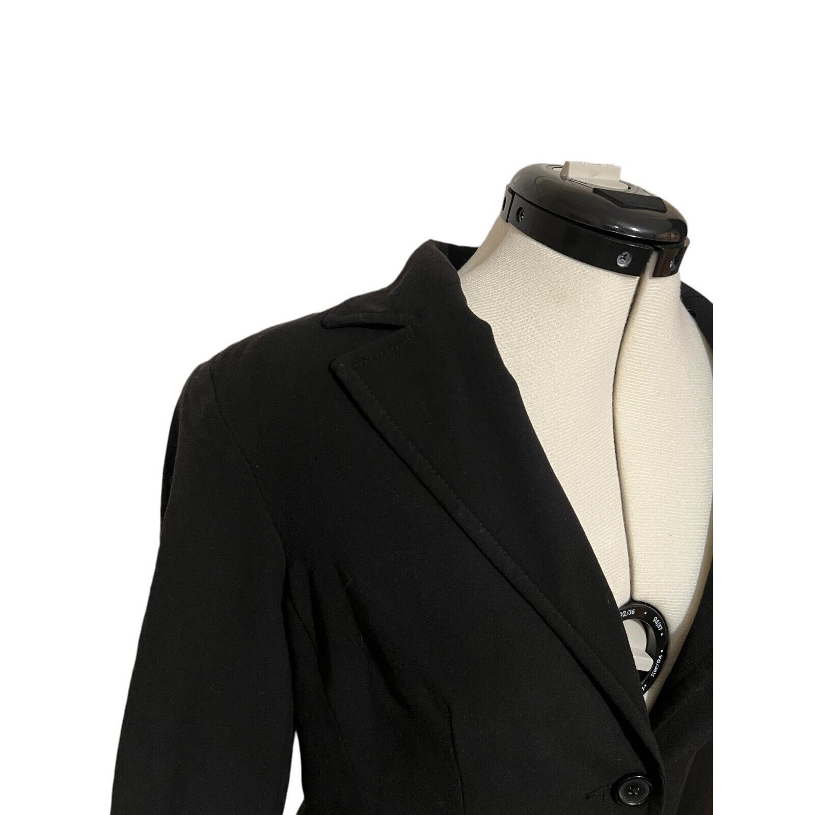 Other East 5th Women’s Black Fitted Business Jacket Size 4 Size S / US 4 / IT 40 - 2 Thumbnail