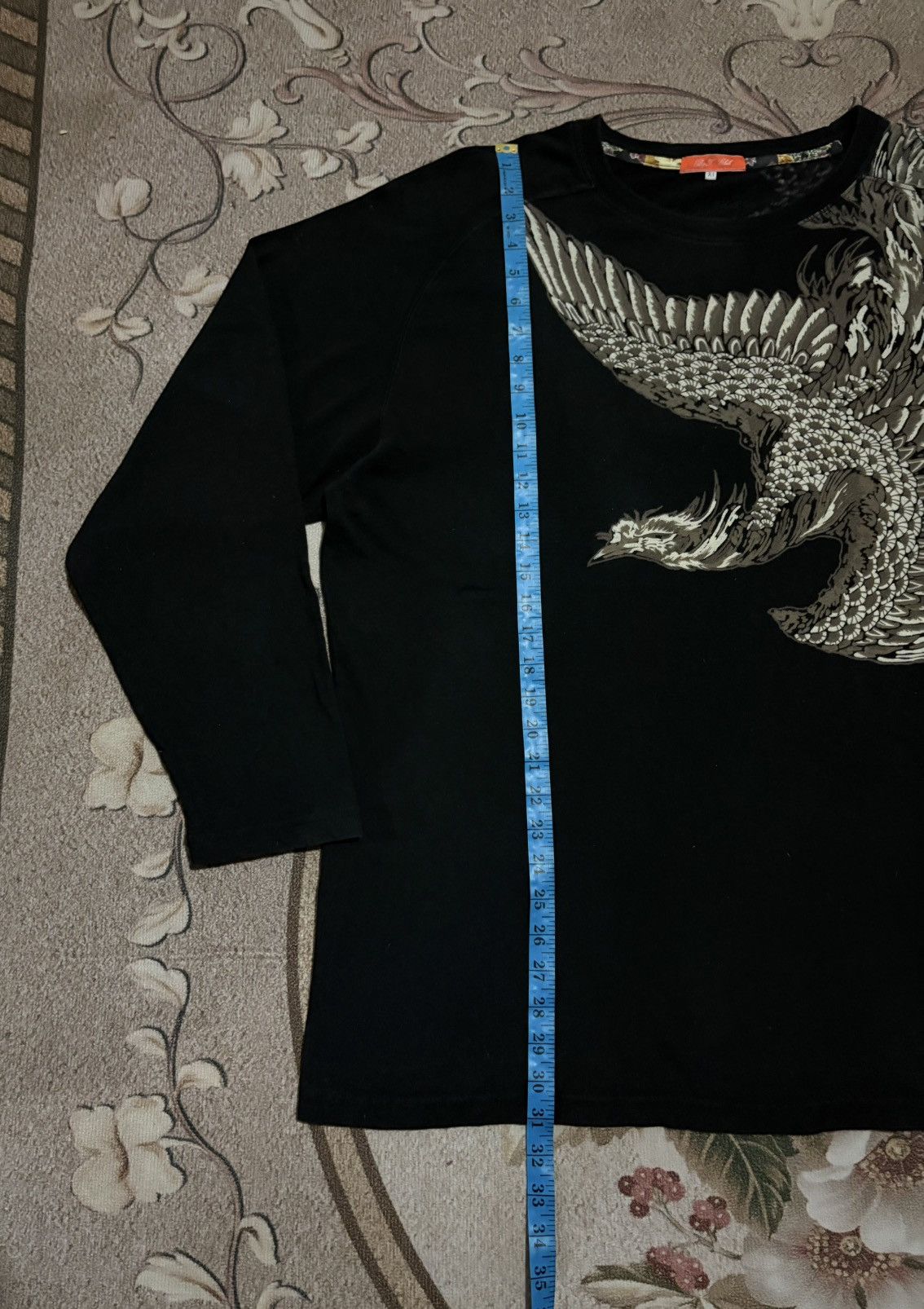 Japanese Brand Japanese Brand Sukajan Style Long Sleeve T-Shirt Size US XXL / EU 58 / 5 - 11 Thumbnail