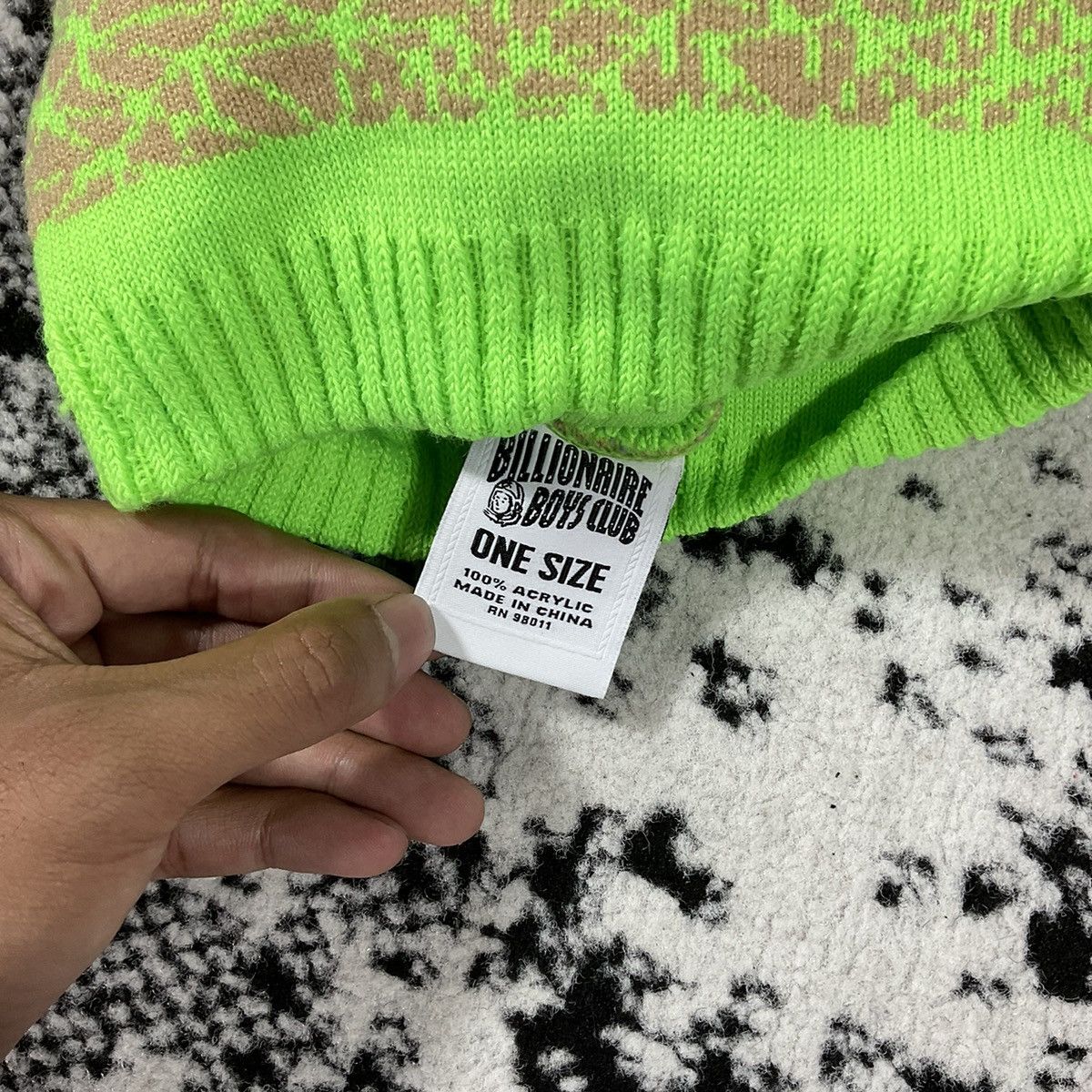 Billionaire Boys Club BILLIONAIRE BOYS CLUB BALACLAVA IN THERMAL Size ONE SIZE - 4 Thumbnail
