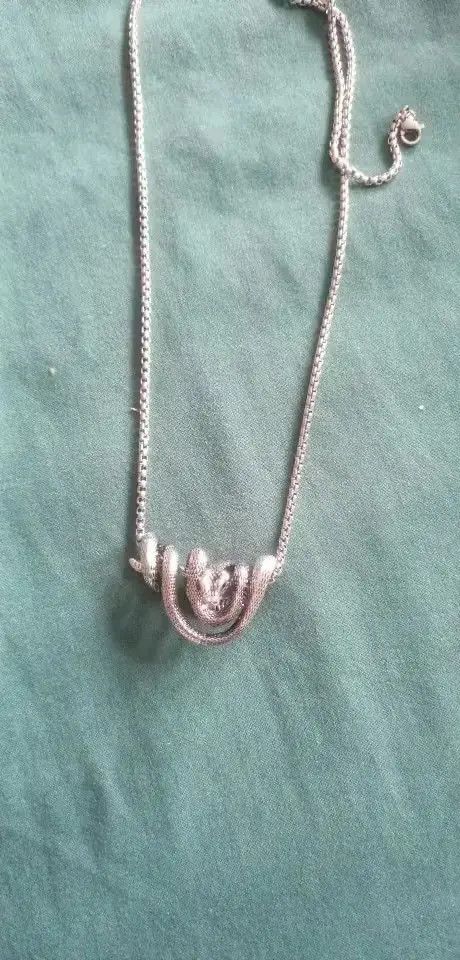Japanese Brand Serpentine Pendant Necklace Size ONE SIZE - 4 Thumbnail