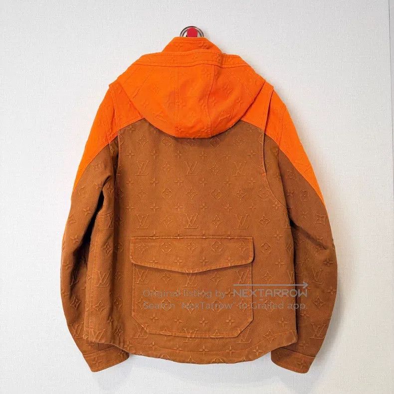 Louis Vuitton Louis Vuitton Orange and coffee color jacket Size US S / EU 44-46 / 1 - 2 Thumbnail