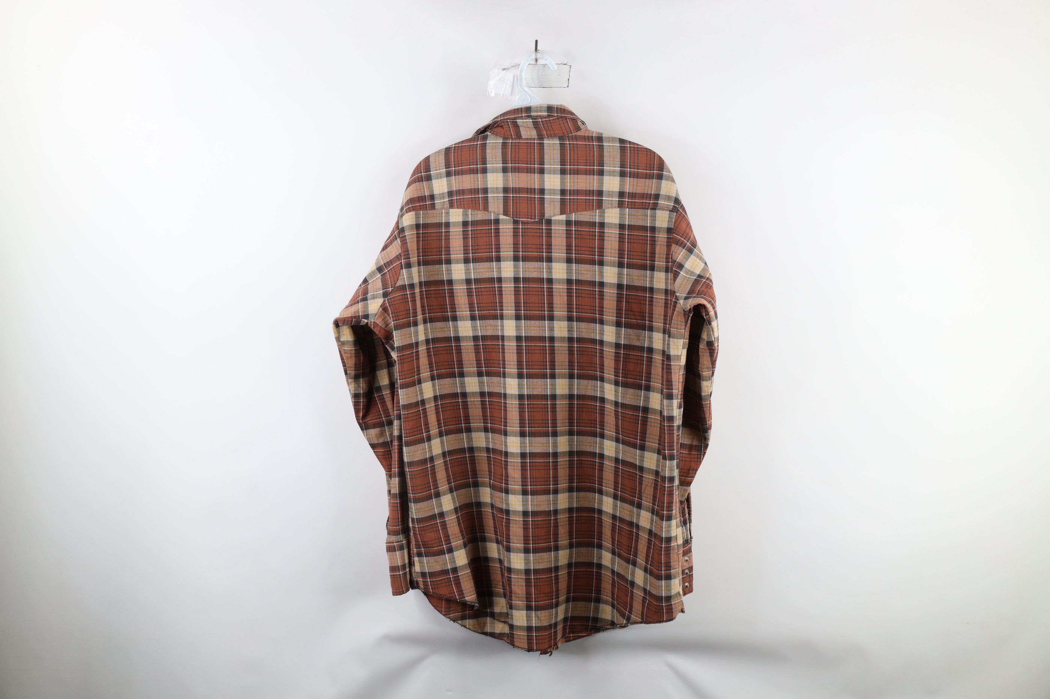 Vintage Vintage 70s Streetwear Western Rodeo Snap Button Shirt USA Size US L / EU 52-54 / 3 - 15 Thumbnail