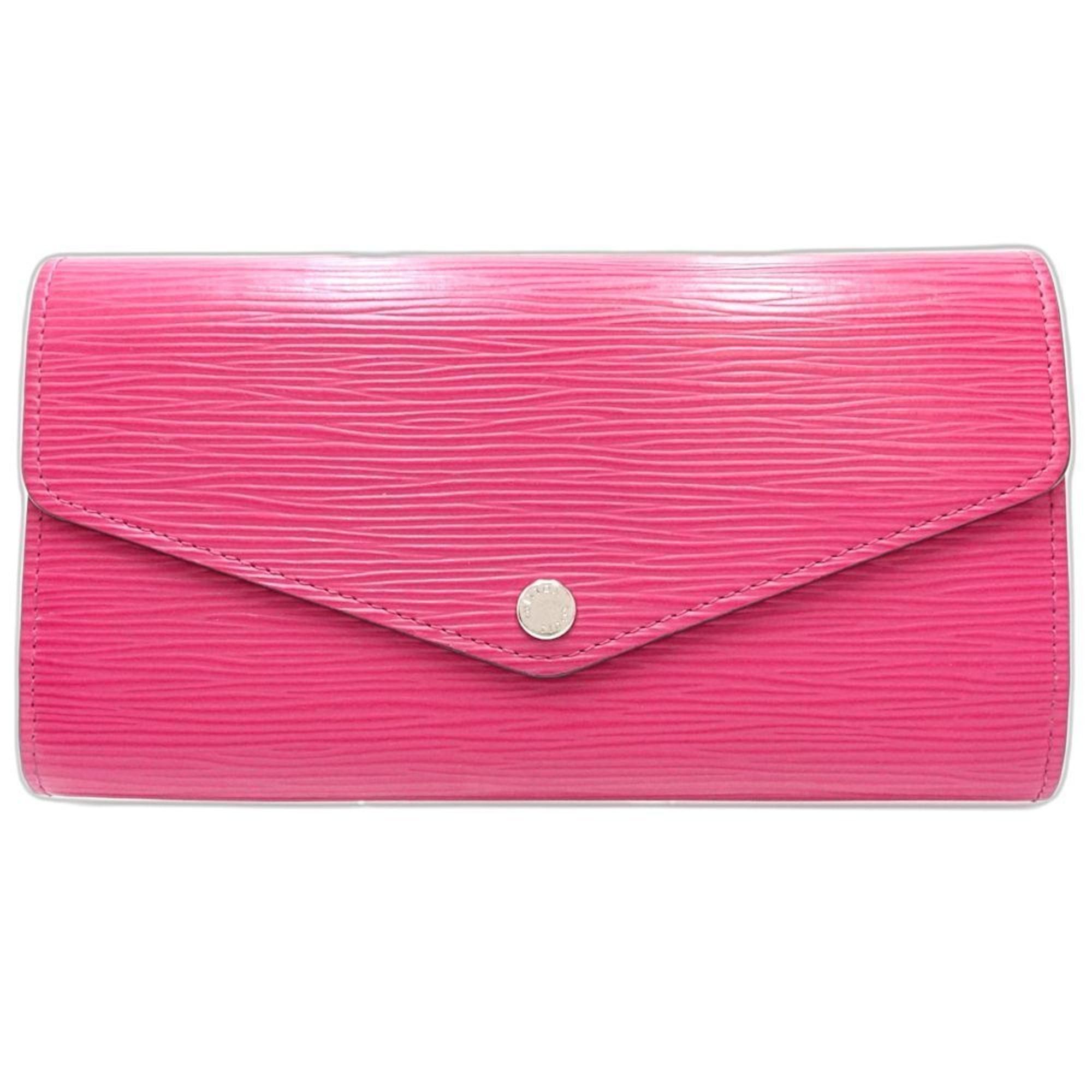 Louis Vuitton LOUIS VUITTON Epi Long Wallet M41958 Portefeuille Sarah Hot Pink Women's 181968 Size ONE SIZE - 1 Thumbnail