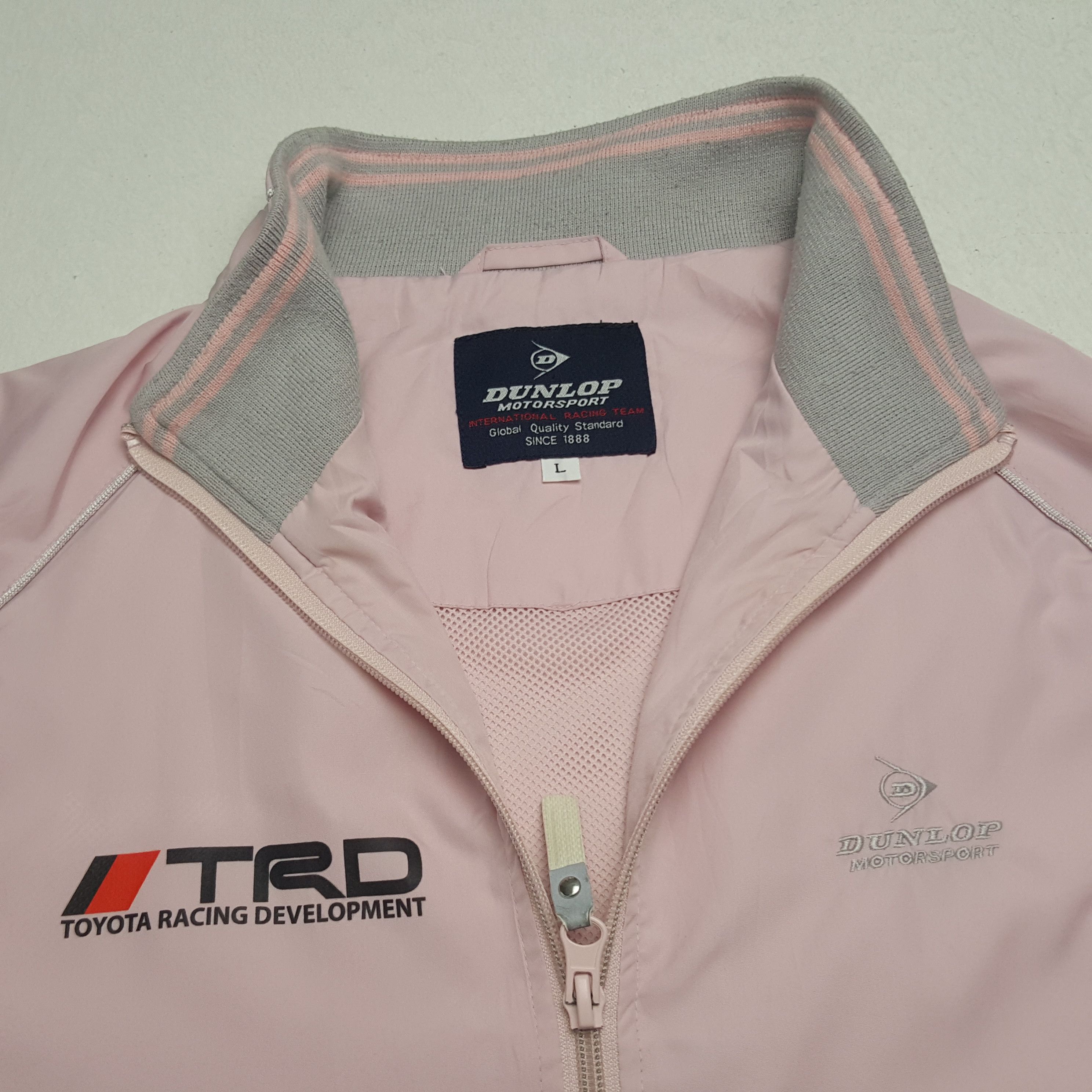 Dunlop × Vintage Vintage Dunlop x Custom Toyota Racing Windbreaker Jacket Size US M / EU 48-50 / 2 - 5 Thumbnail