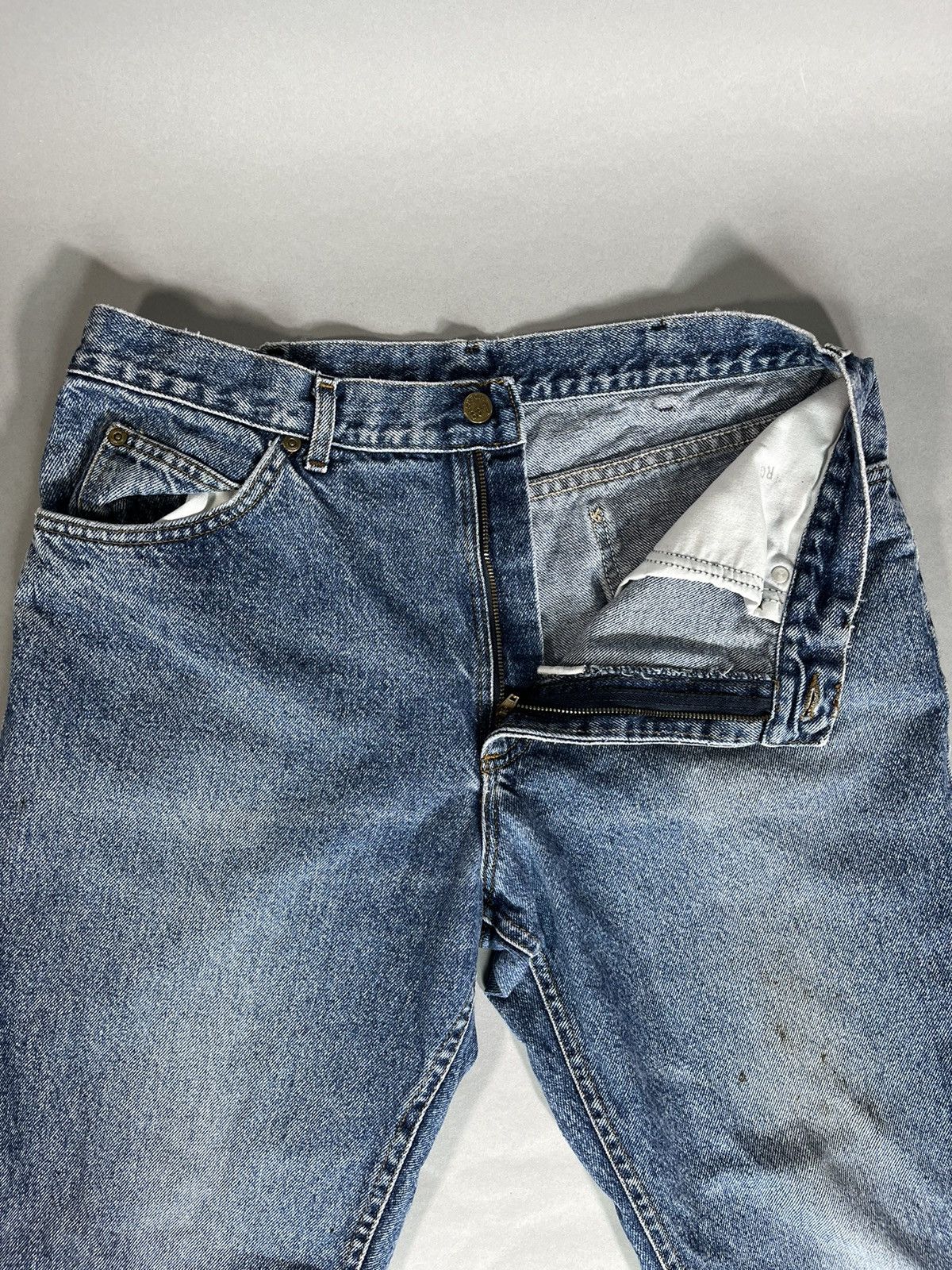 Lee Lee Vintage Baggy Washed Denim Size US 30 / EU 46 - 2 Thumbnail