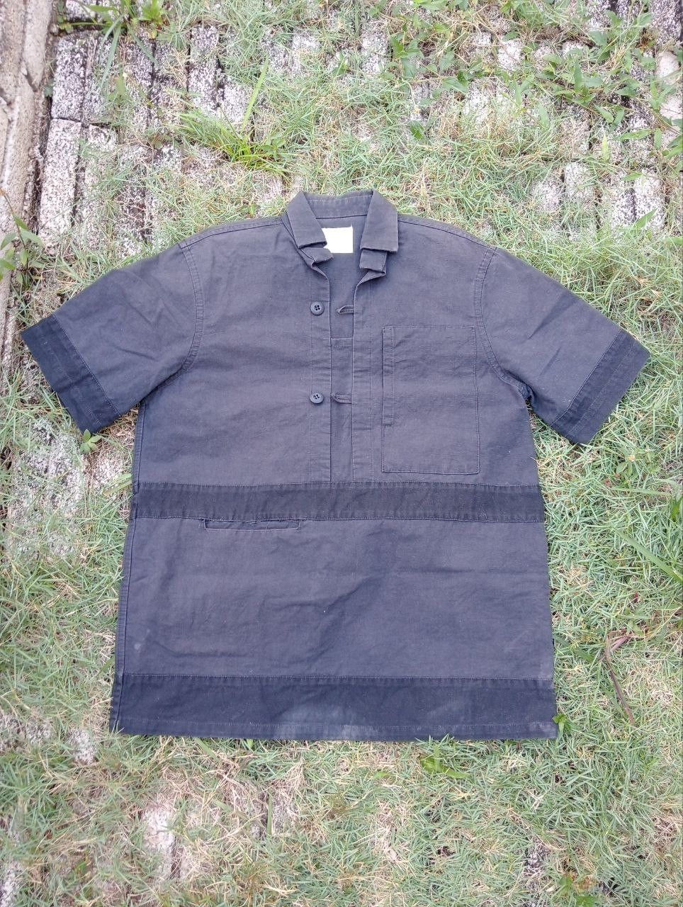 Japanese Brand Vintage Homemade Japan Sunfaded Pullover Shirt Size US M / EU 48-50 / 2 - 1 Thumbnail
