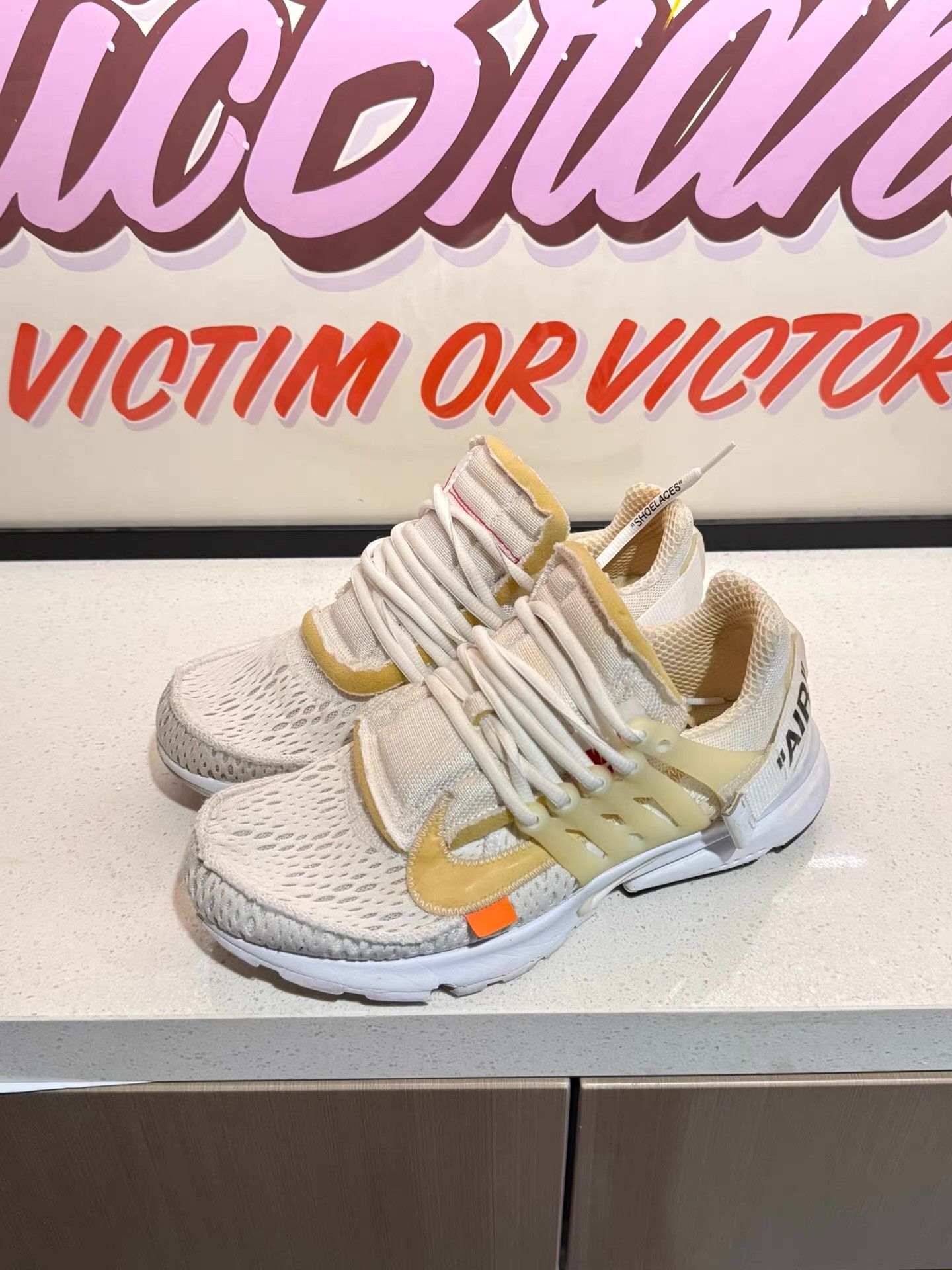Off-White OFF-WHITE x Nike Air Presto 2.0 sneakers。 Ｑ20 Size US 5.5 / EU 38 - 1 Thumbnail