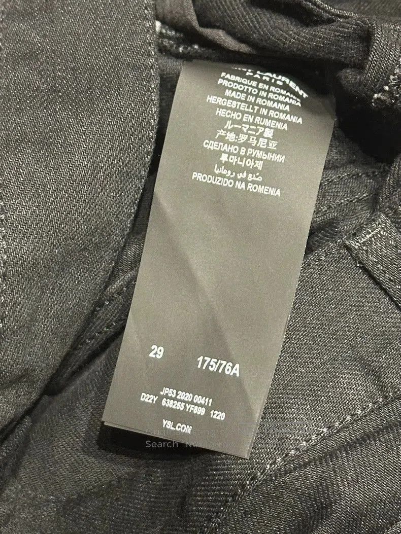 Saint Laurent Paris Saint Laurent Classic D18 Jeans. Size US 29 - 3 Thumbnail