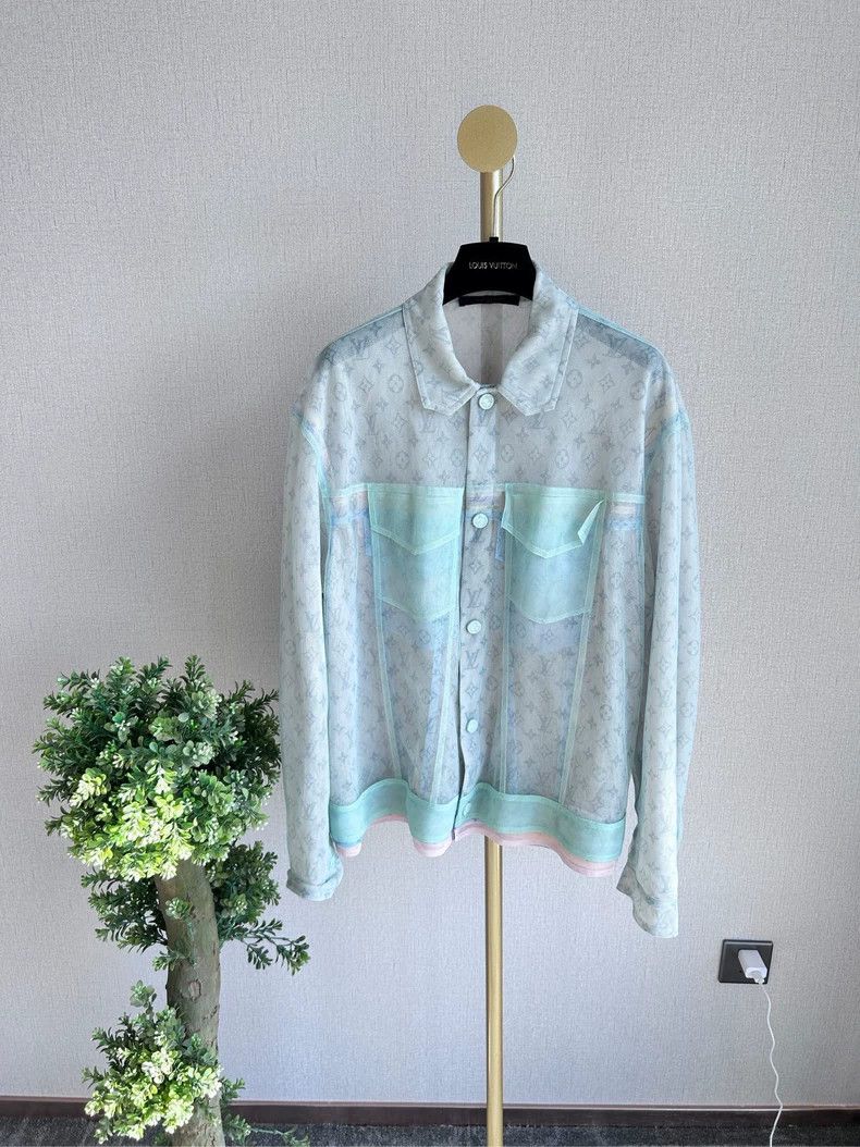 Louis Vuitton Louis Vuitton Hot macaron color-block organza jacket 2505-N Size US S / EU 44-46 / 1 - 1 Thumbnail