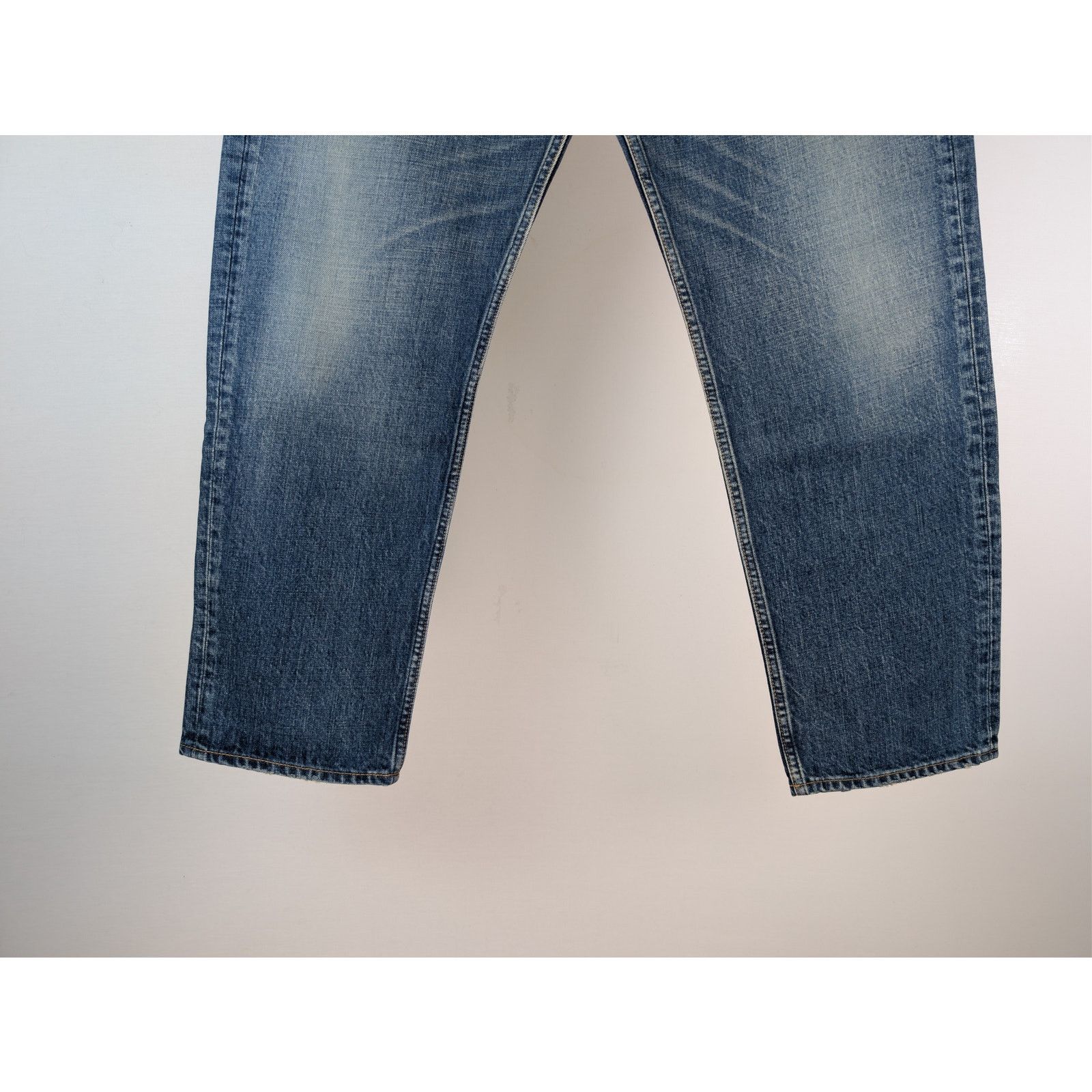Saint Laurent Paris o1rshd1 Mick Jeans in Authentic Vintage Blue Size US 33 - 3 Thumbnail