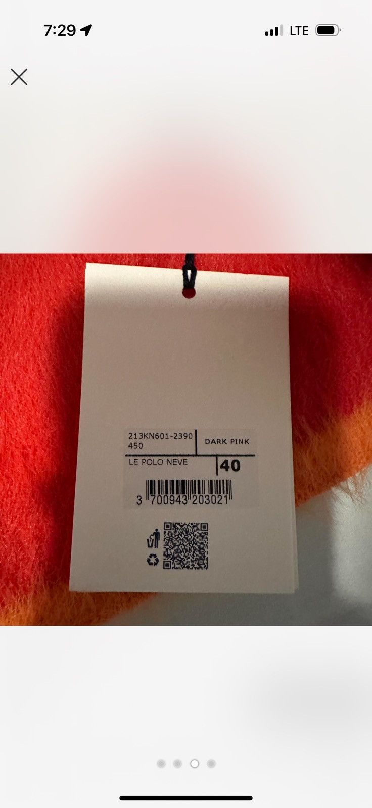 Jacquemus Jacquemes mohair fuzzy Polo Size US S / EU 44-46 / 1 - 3 Thumbnail
