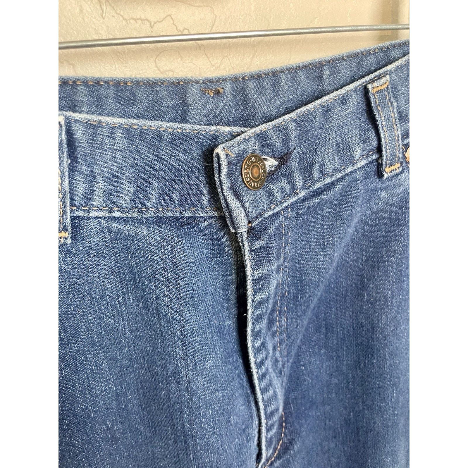 Levi's Vintage 70s 80s Levis Prospector High Rise Wide Leg Jeans 12 Size 26" / US 2 / IT 38 - 4 Thumbnail