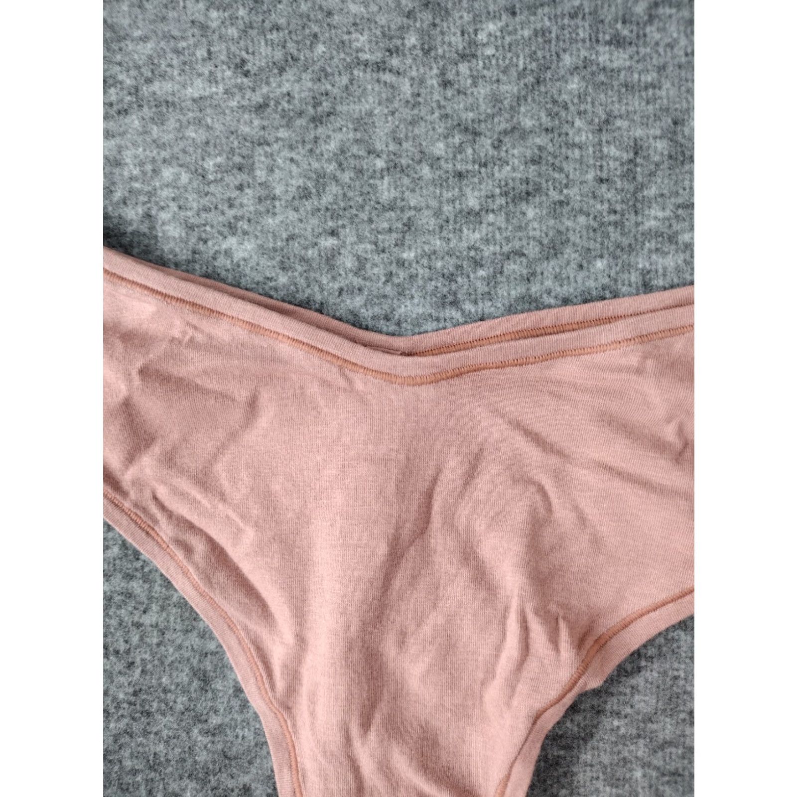 SKIMS Skims Women's Cotton Jersey Dipped Thong Color Rose Clay Size 4X PN-DTH-0271 Size XXL / US 16-18 / IT 52-54 - 4 Thumbnail