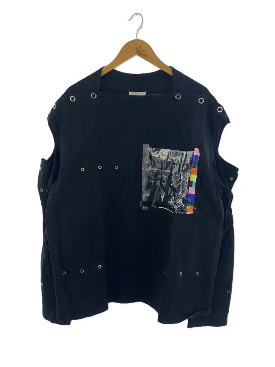 Takahiromiyashita The Soloist. Reconstructed Modular Eyelet Long Sleeve Tee Size US XL / EU 56 / 4 - 1 Thumbnail