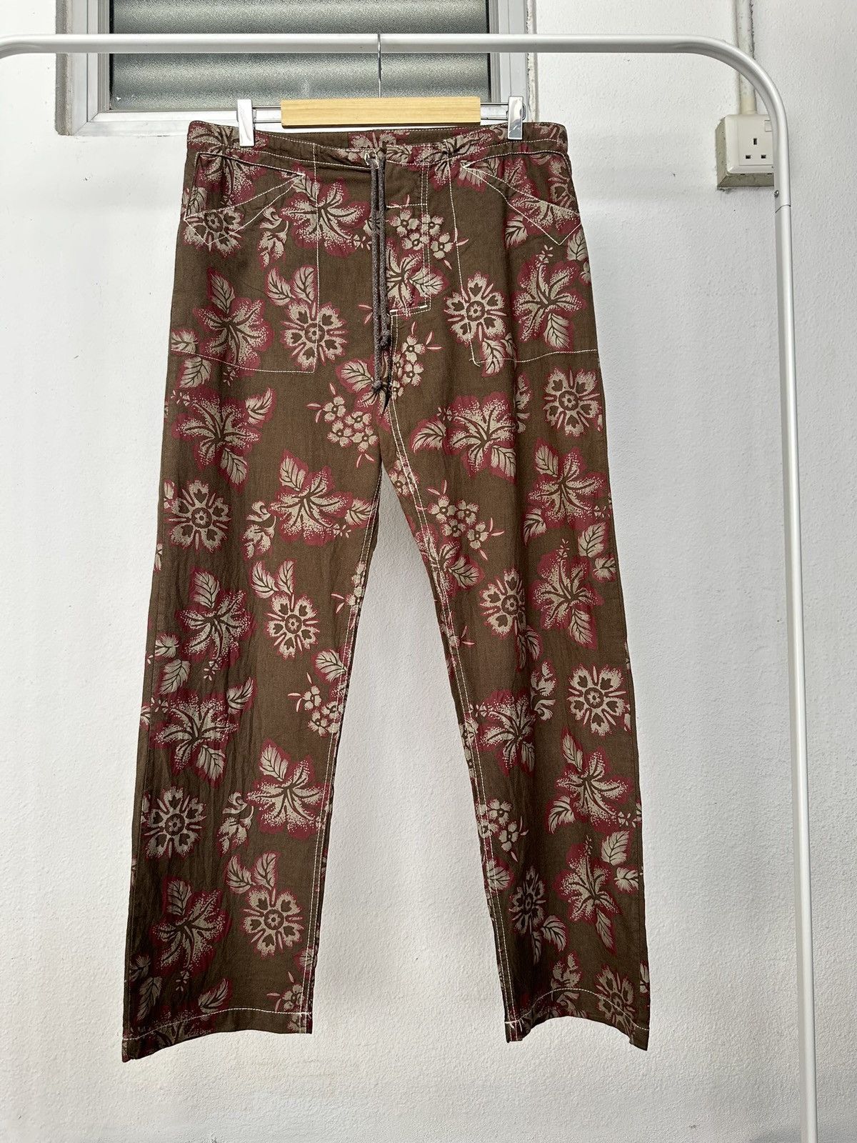 Beams Plus 00's Chopsuey by Beams + floral pants Size US 34 / EU 50 - 7 Thumbnail