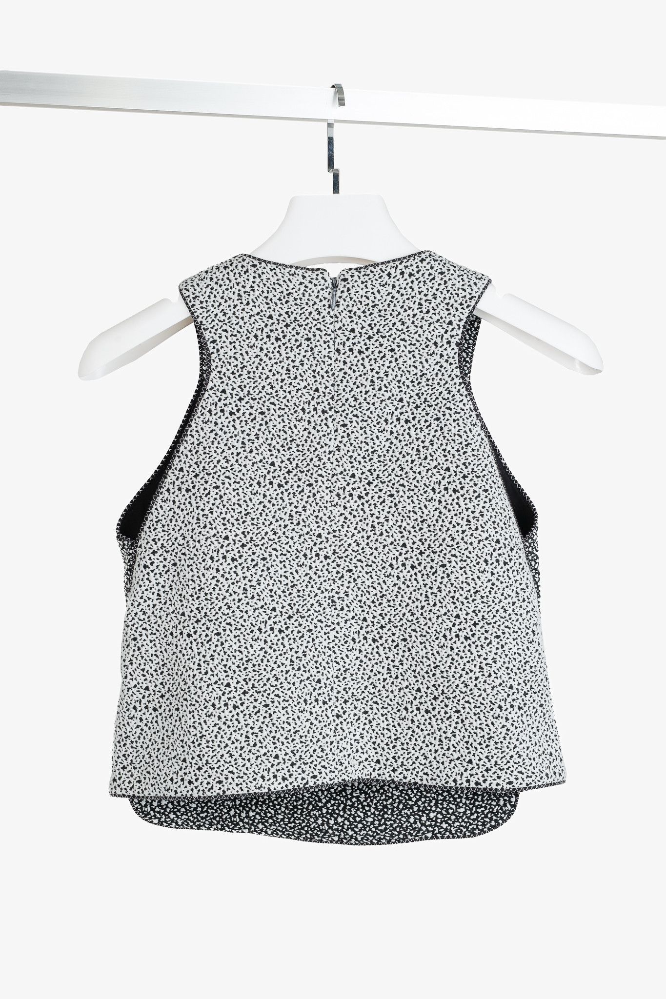 Jonathan Simkhai Jonathan Simkhai PF/15 Speckled Jacquard Sleeveless Top Size XS / US 0-2 / IT 36-38 - 2 Thumbnail