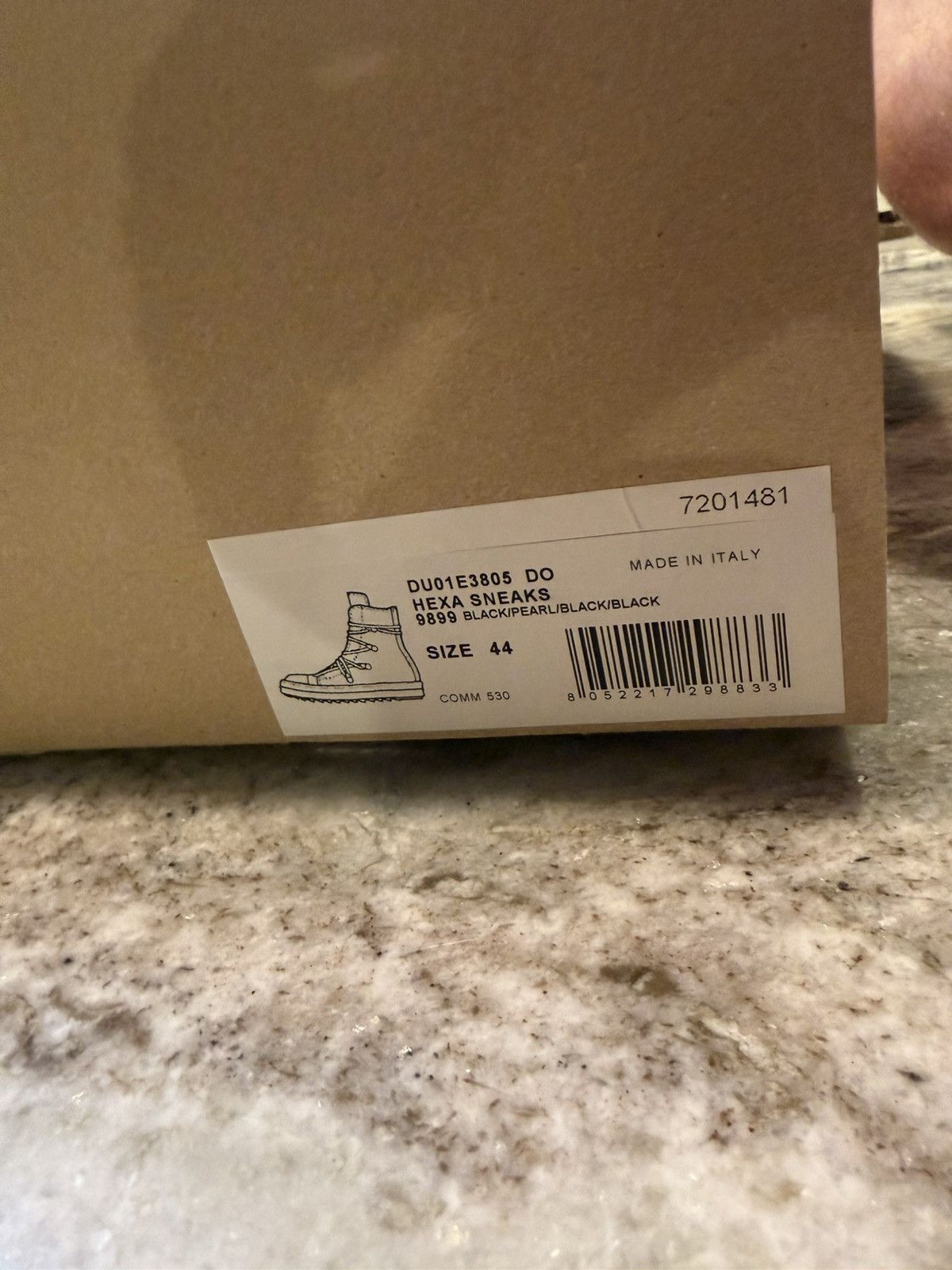 Rick Owens Drkshdw Rick Owen drk shdw hexagrams Size US 11 / EU 44 - 11 Thumbnail