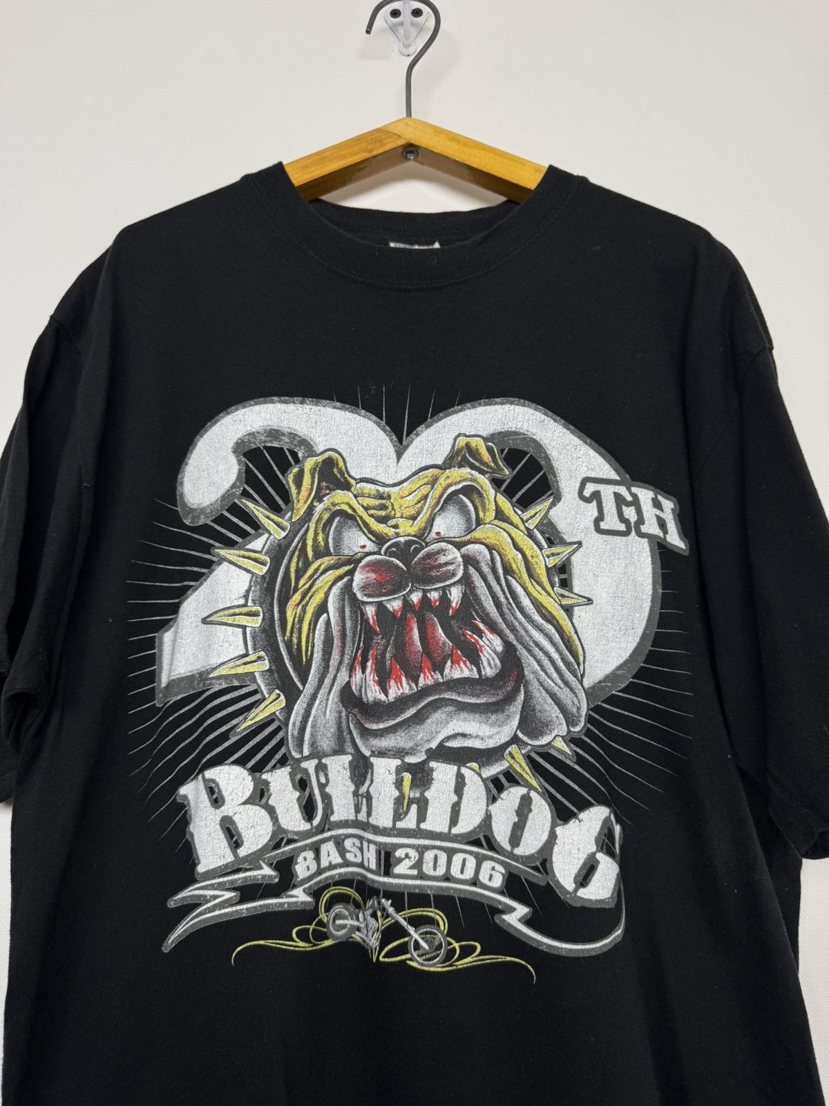Jerzees Vintage Y2k T-Shirt Bulldog 2006 Size US M / EU 48-50 / 2 - 3 Thumbnail