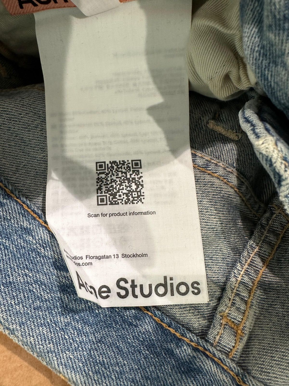 Acne Studios ACNE STUDIOS - 2021M Trafalgar Light Blue Size US 33 - 4 Thumbnail