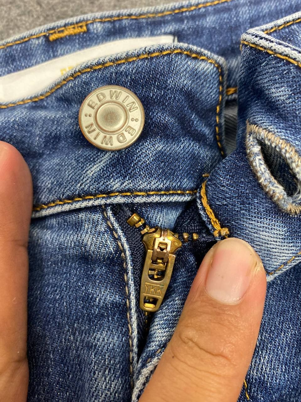 Edwin vintage edwin japanese brands distressed denim Size 32" / US 10 / IT 46 - 11 Thumbnail