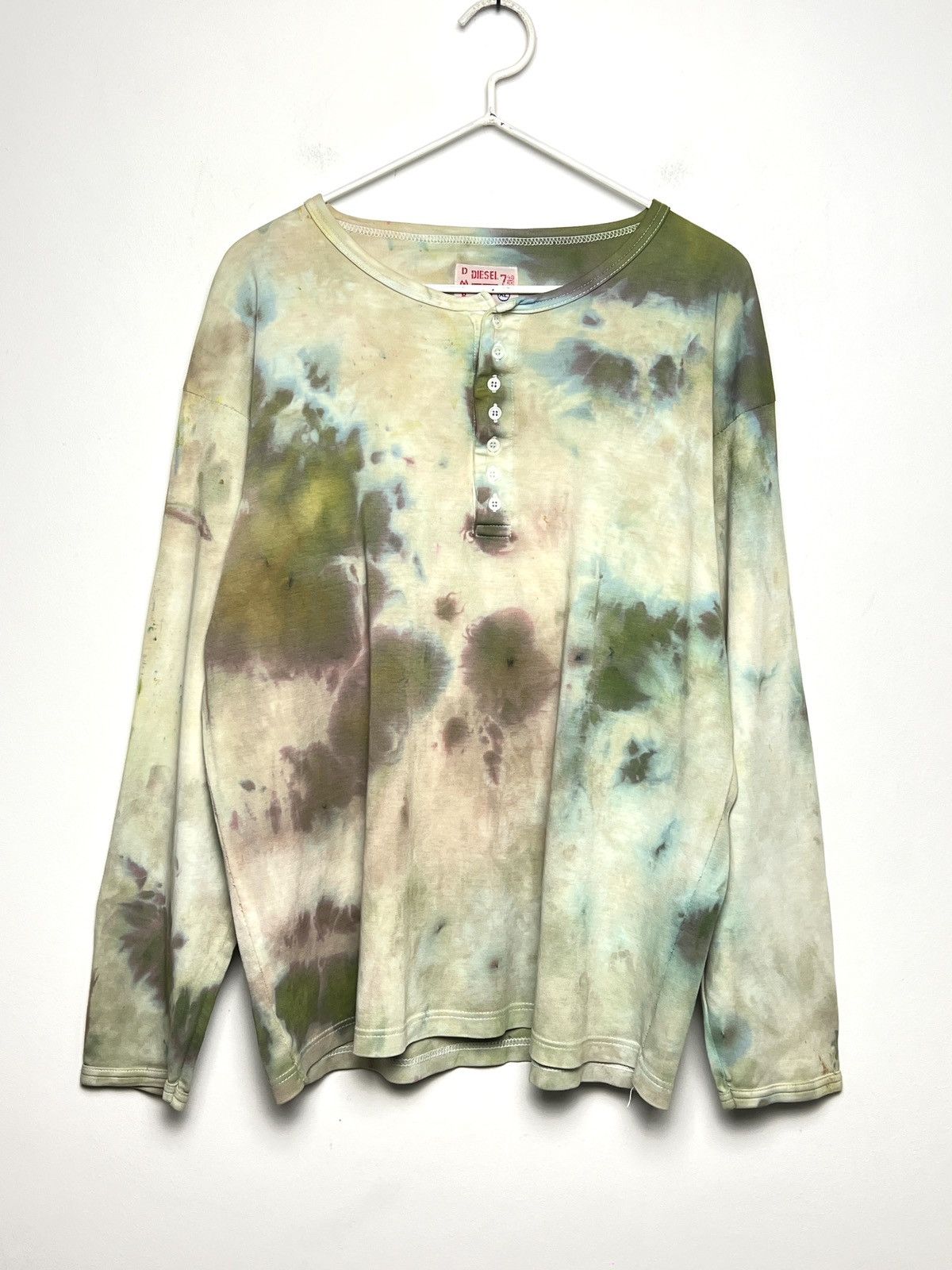 Diesel diesel tie dye ogre core homeless chic vintage long sleeve Size US M / EU 48-50 / 2 - 3 Thumbnail