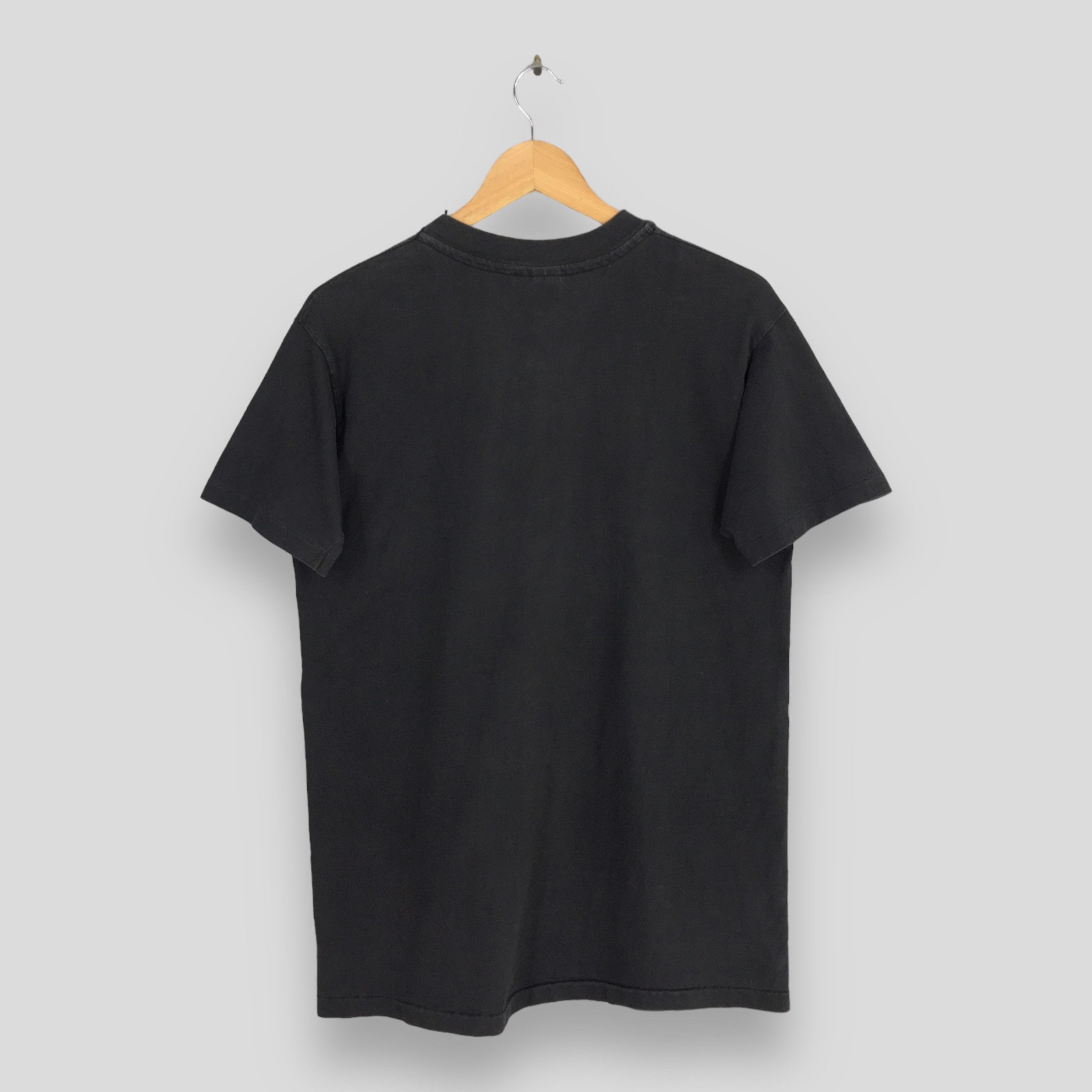 Barbara Kruger × Vintage Vintage 90's Michael Ives Doll Artwork Black T shirt Large Size US L / EU 52-54 / 3 - 9 Thumbnail