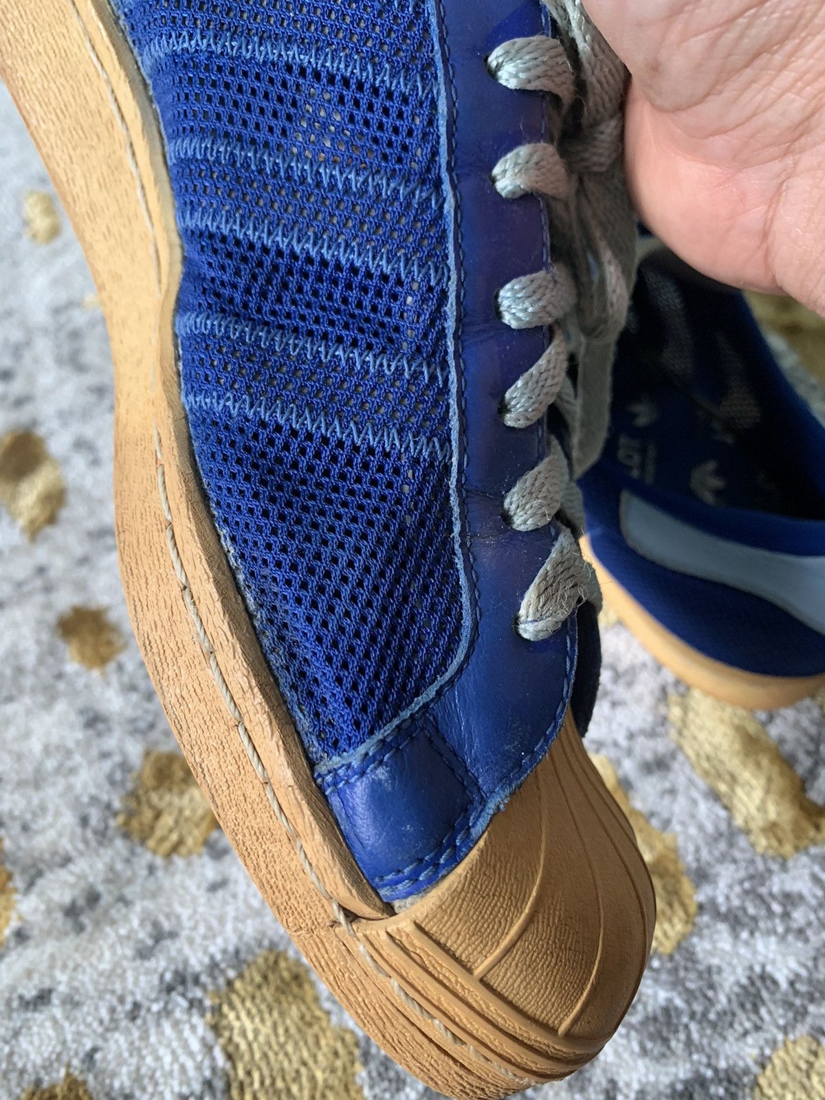 Adidas × CLOT × Vintage Adidas Superstar 80s Kazuki CLOT Size US 9.5 / EU 42-43 - 9 Thumbnail