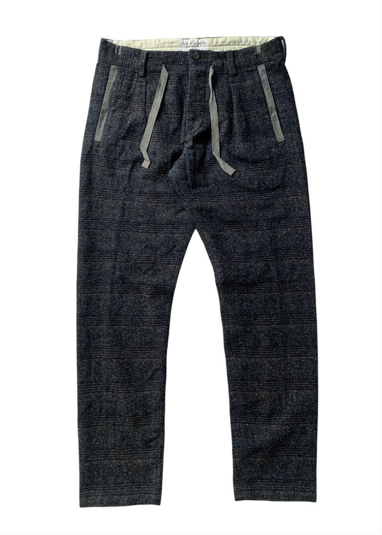 Paul Smith Red Ear charcoal gray patterned tailored trousers slim Size US 30 / EU 46 - 1 Thumbnail
